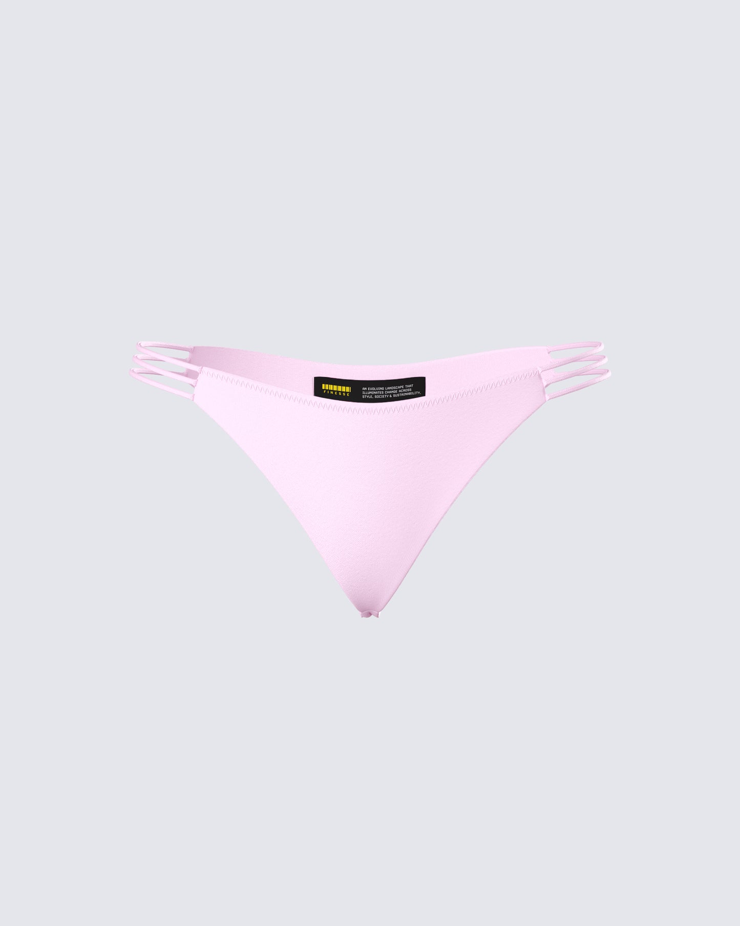 Halsey Pink Cheeky Bikini Bottom product front