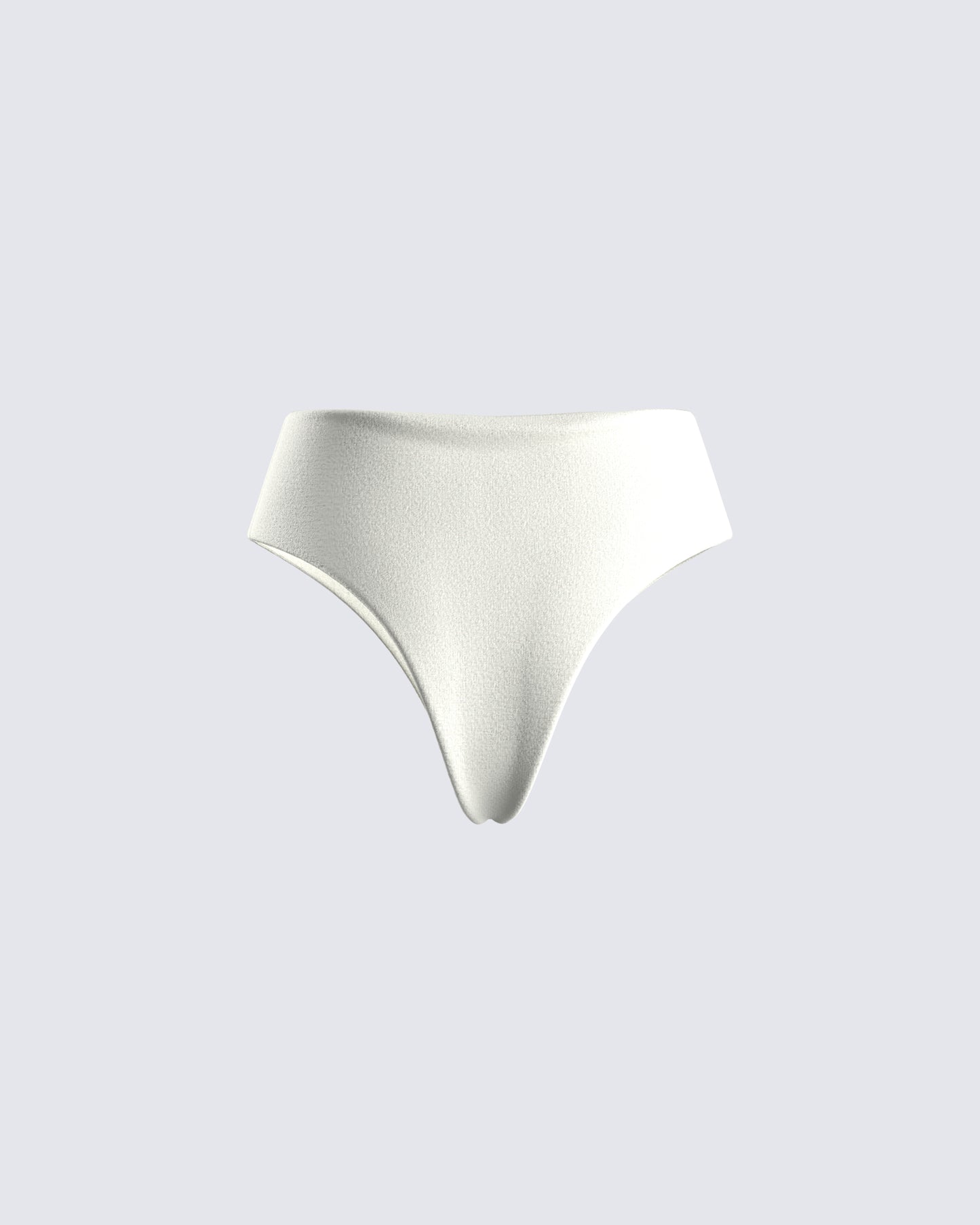 Yanni Cream Jersey Booty Short
