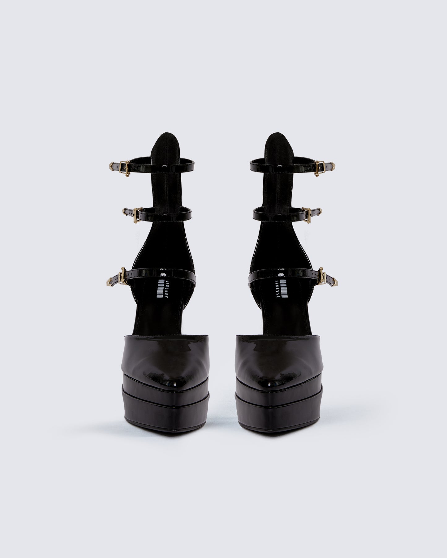 Bernadine Black Platform Heels product front