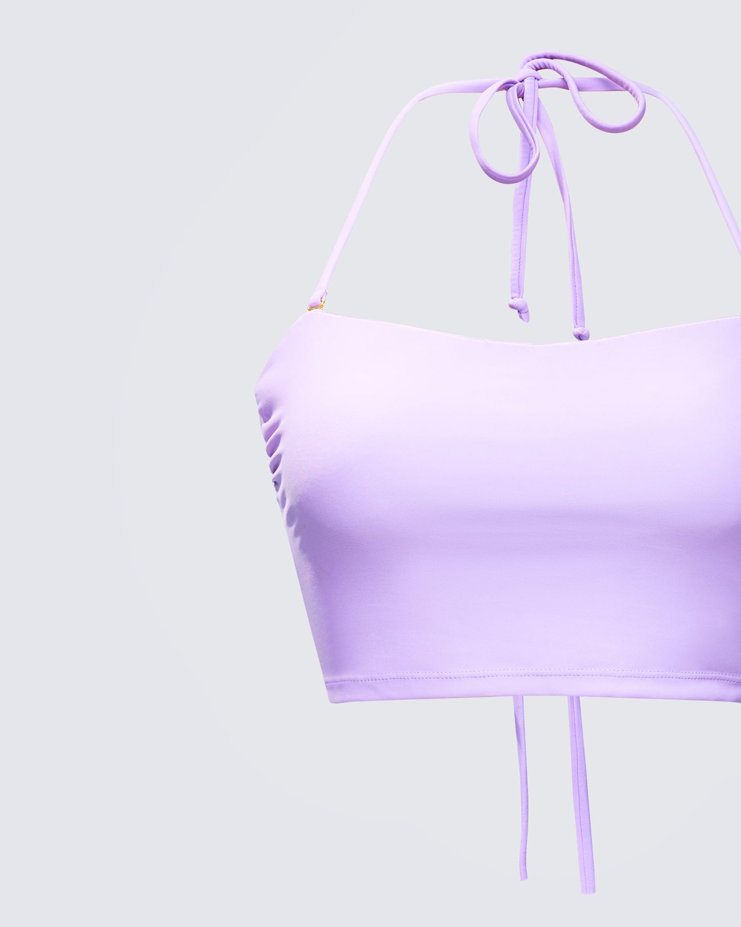 Munisah Purple Tiered Tankini Top