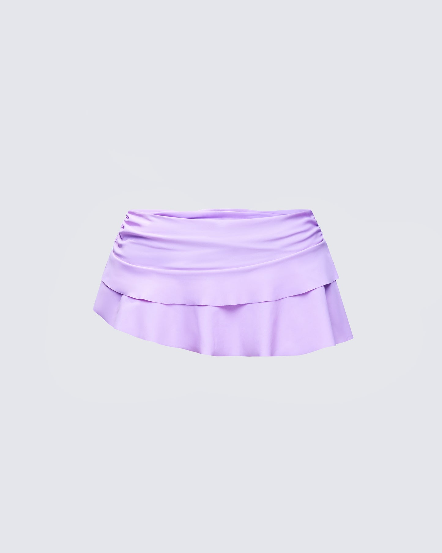 Munisah Purple Tiered Tankini Bottom