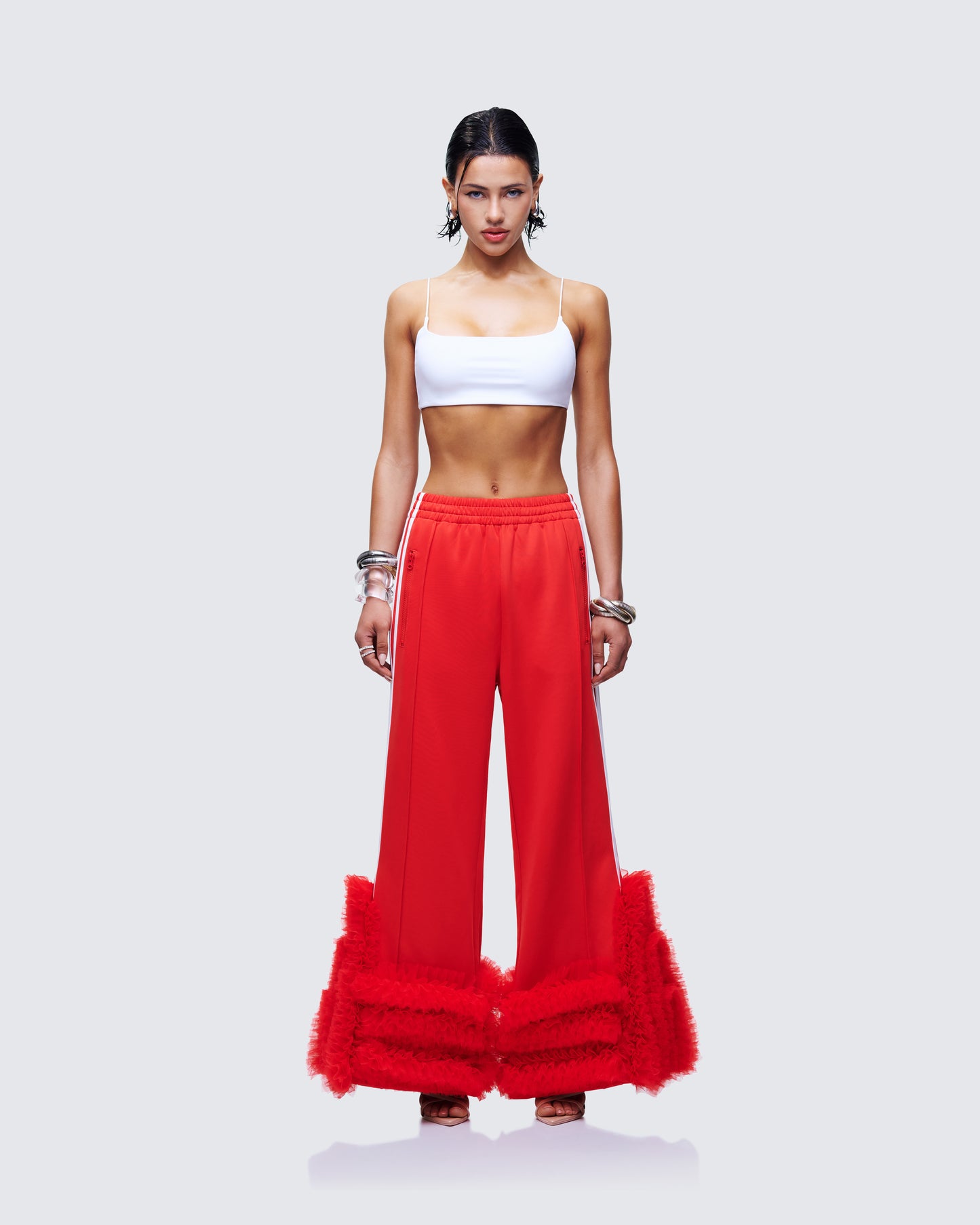 Romilda Cropped Set model front
