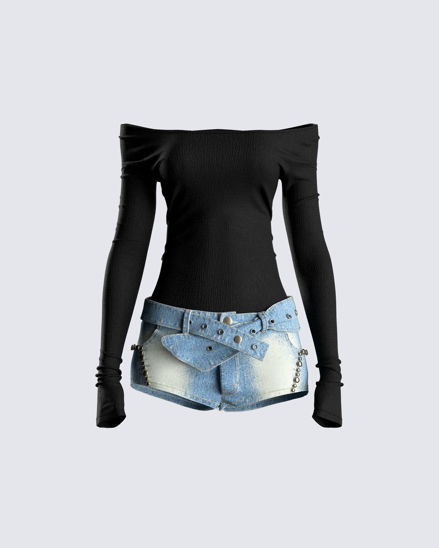 Leslie Top & Sol Shorts Set 3d product front