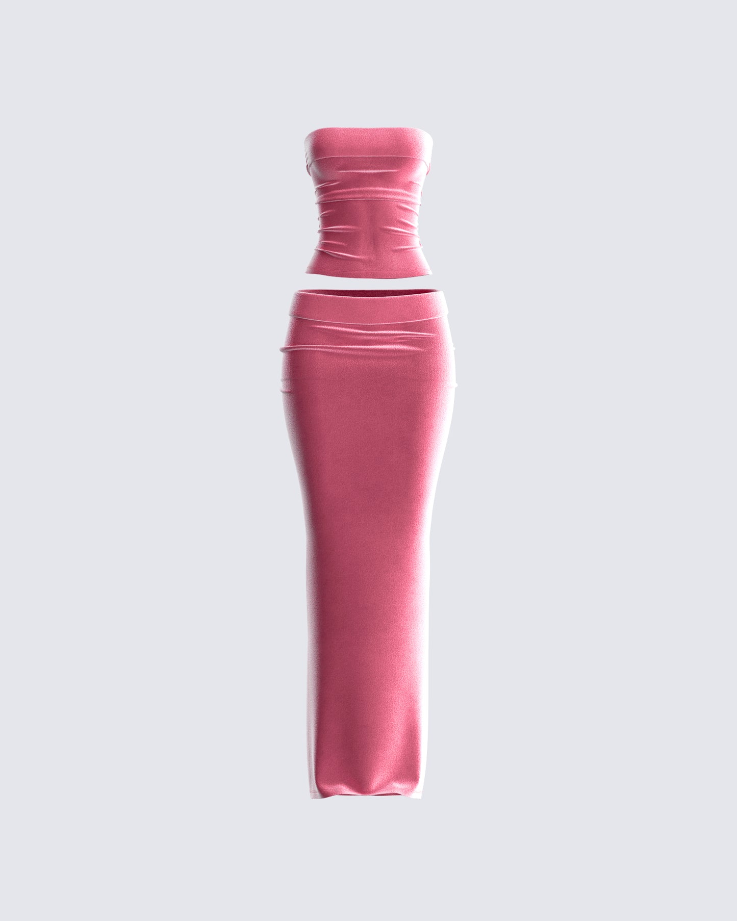 Ayla Pink Velvet Set 3d product front