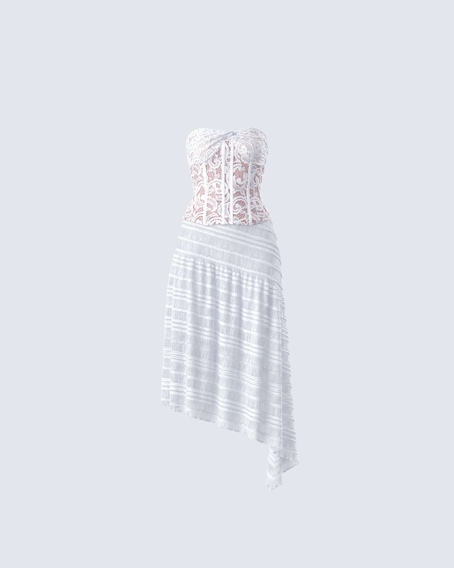 Zaya White Lace Set product front