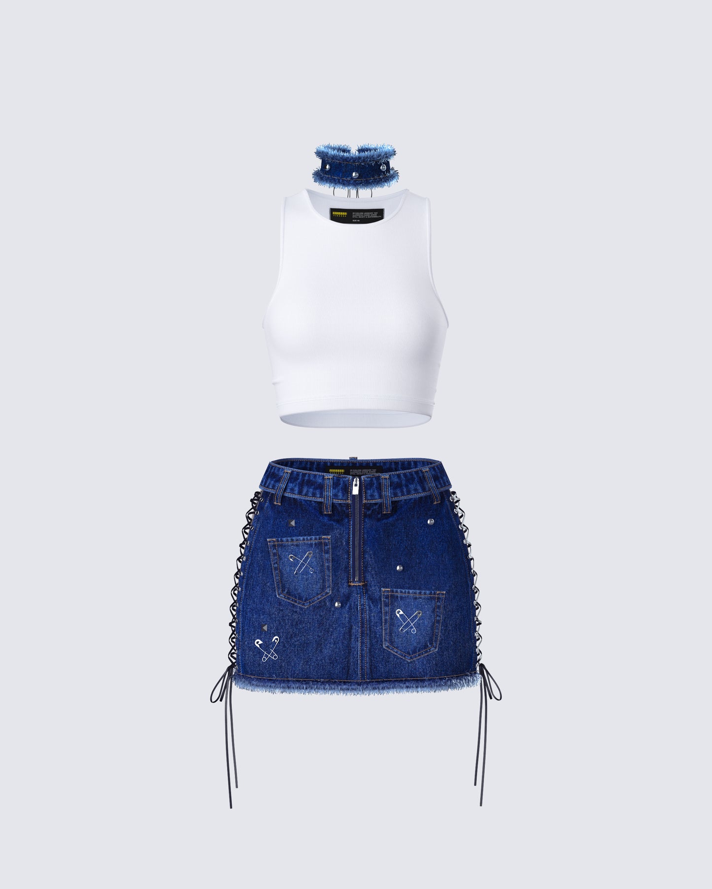 Maja Blue Denim Set product front