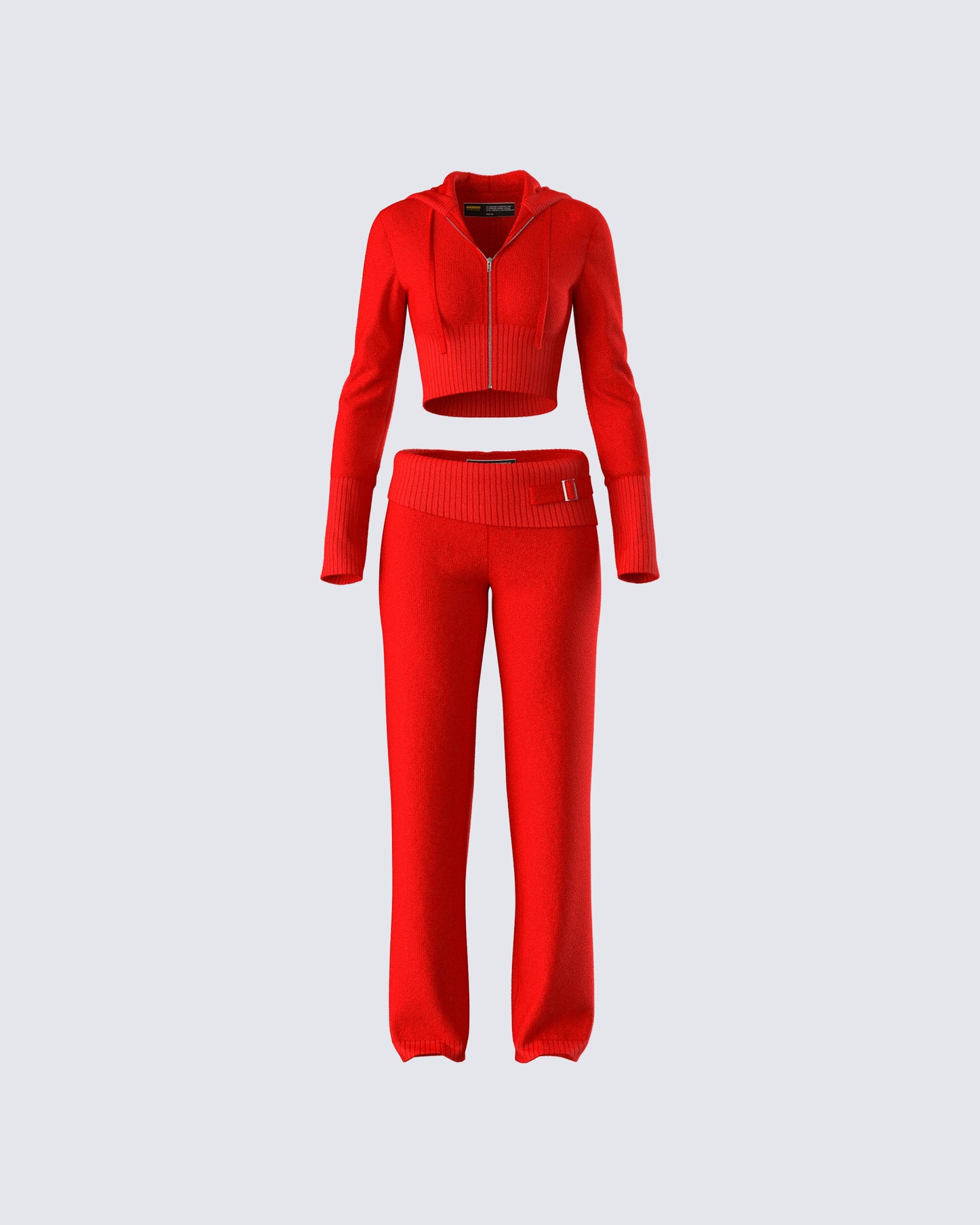 Alyssa Red Knit Set product front