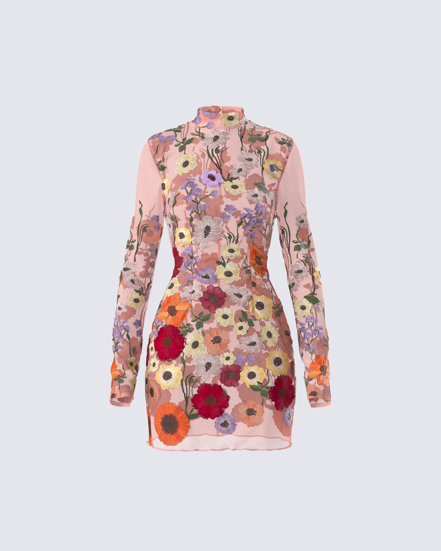 Flora Flower Mini Dress