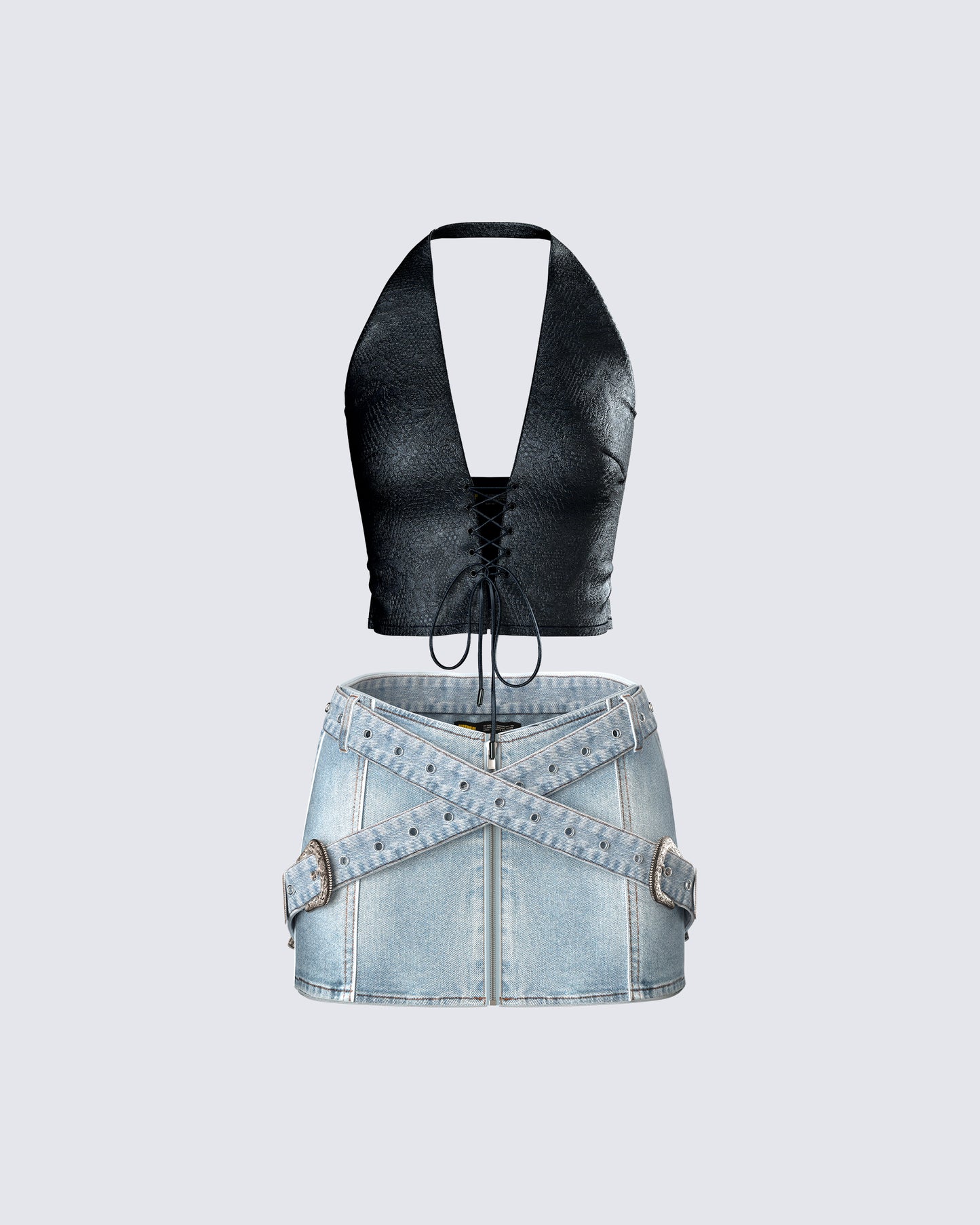 Selena Belted Set 3d product front