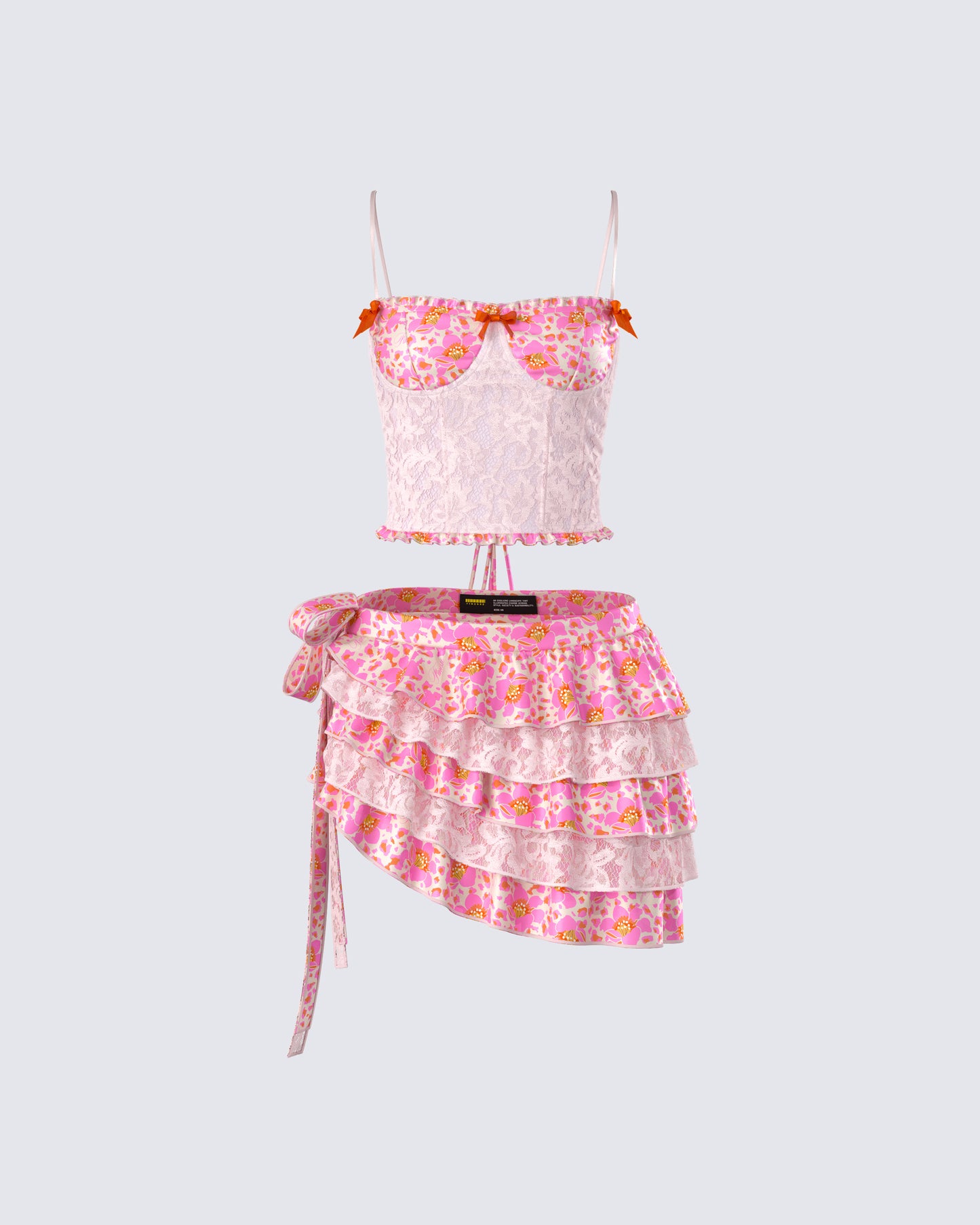 Ana Multi Floral Lace Set product front