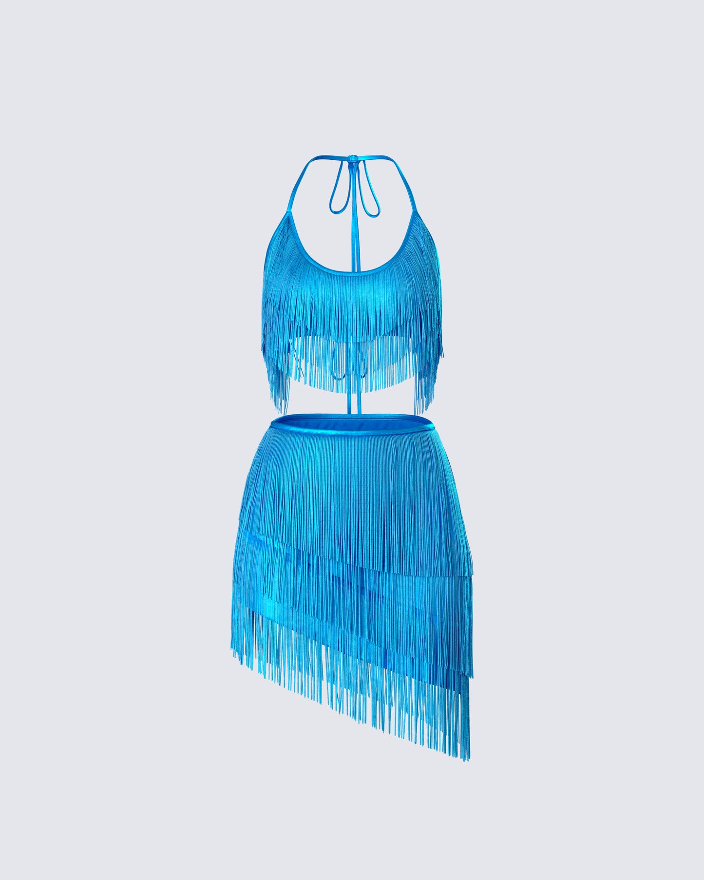 Laleh Teal Fringe Set product front