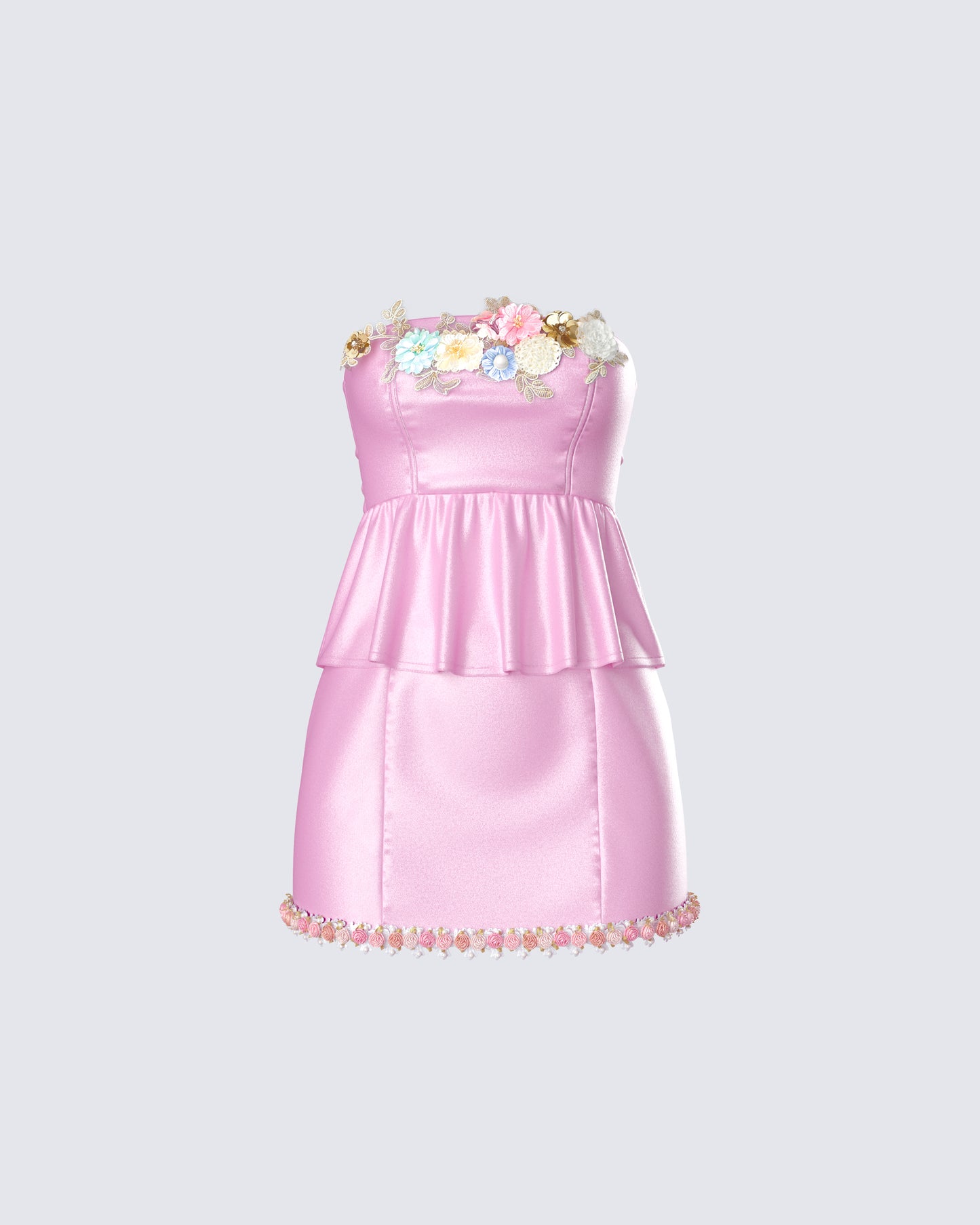 Nora Pink Floral Set product front