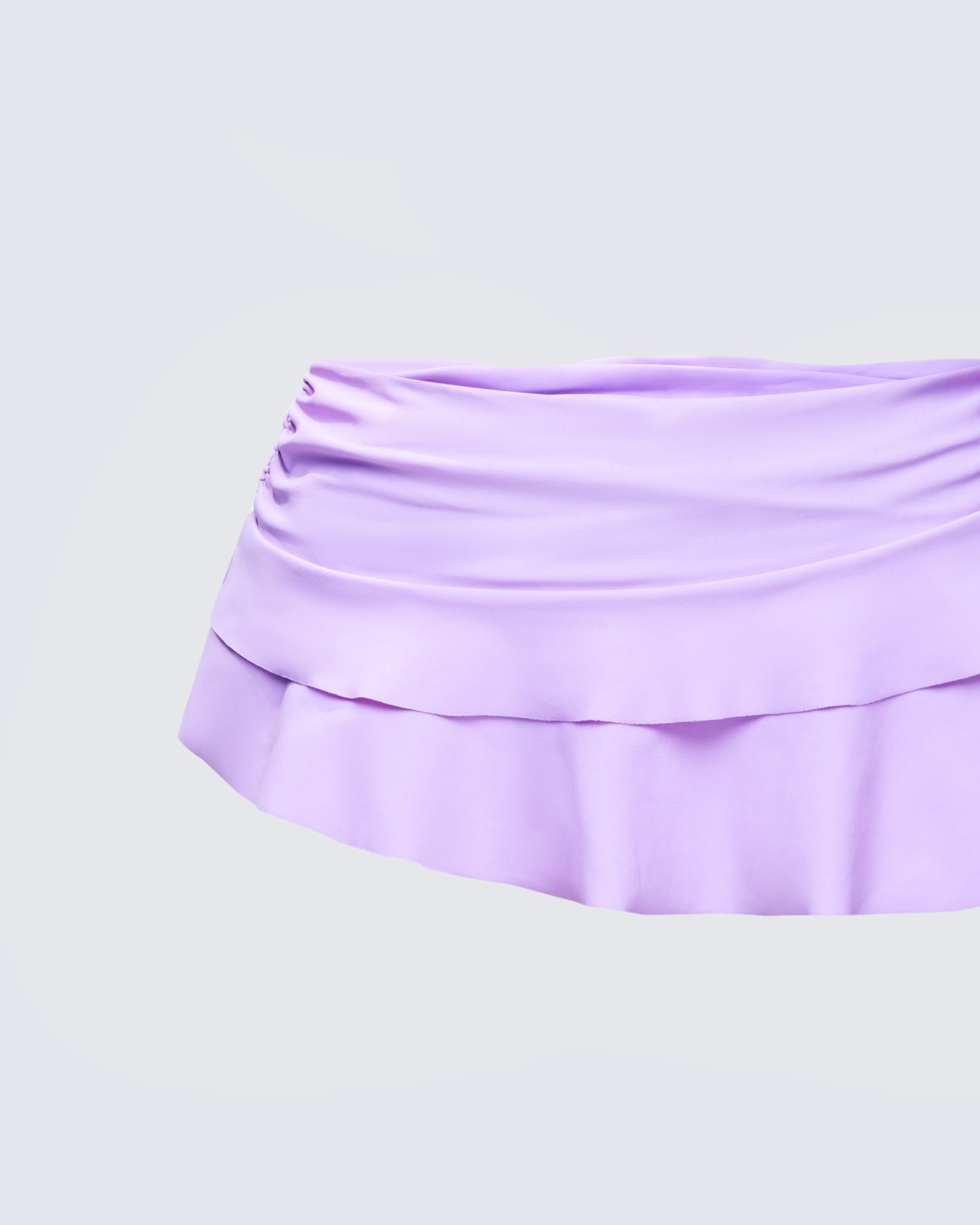 Munisah Purple Tiered Tankini Bottom