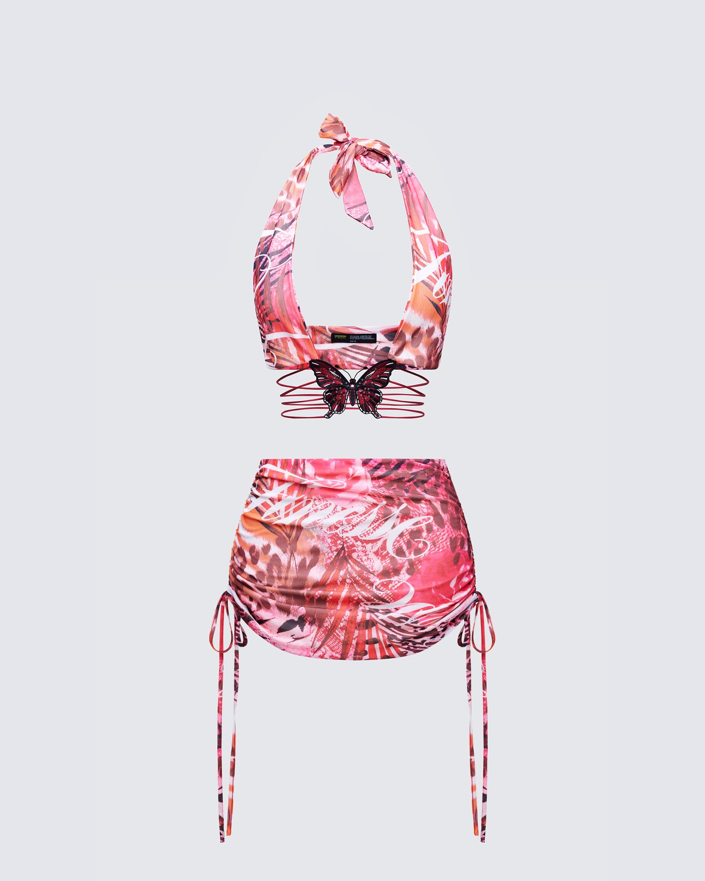 Cece Orange Printed Set product front