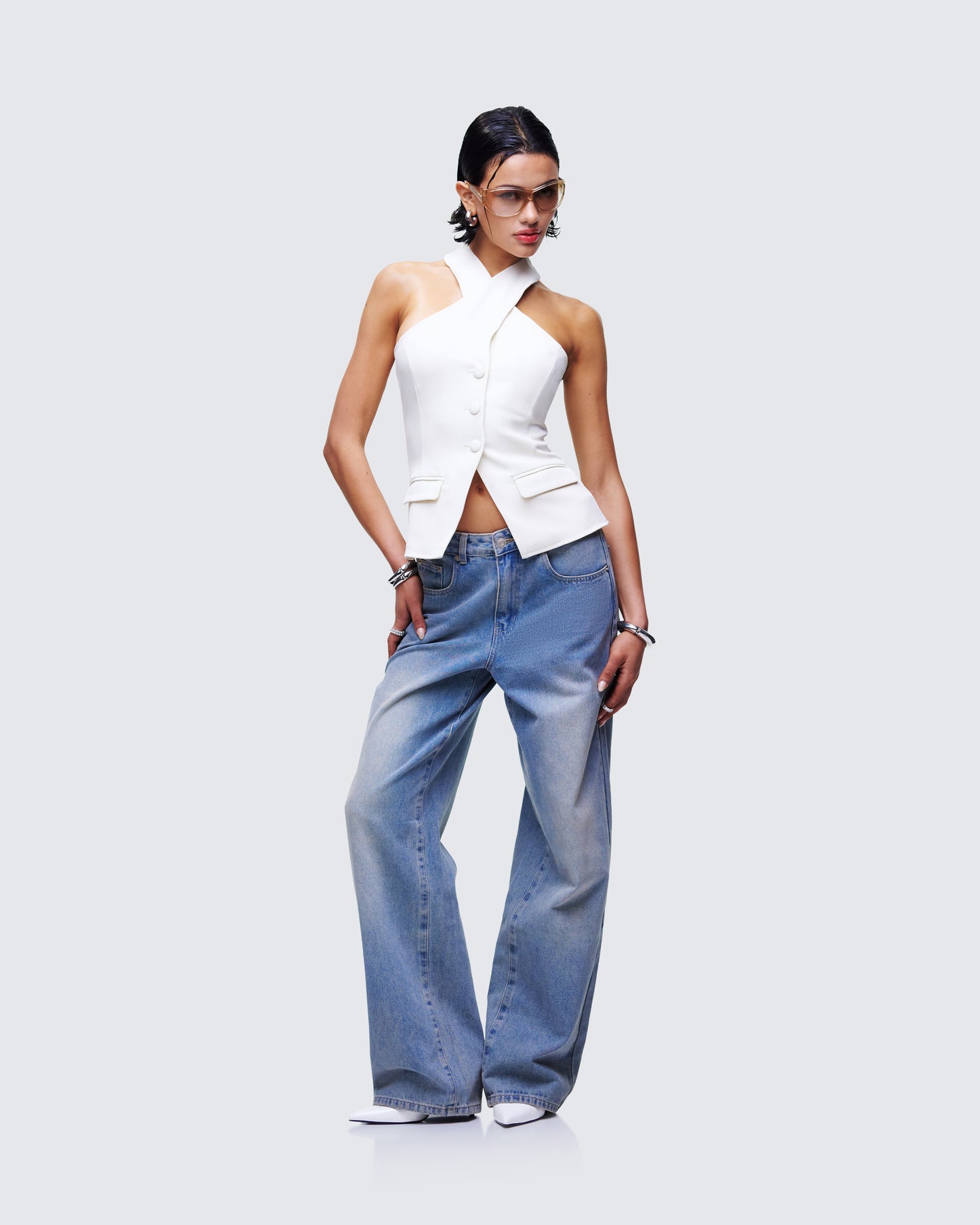 Elina Denim Set