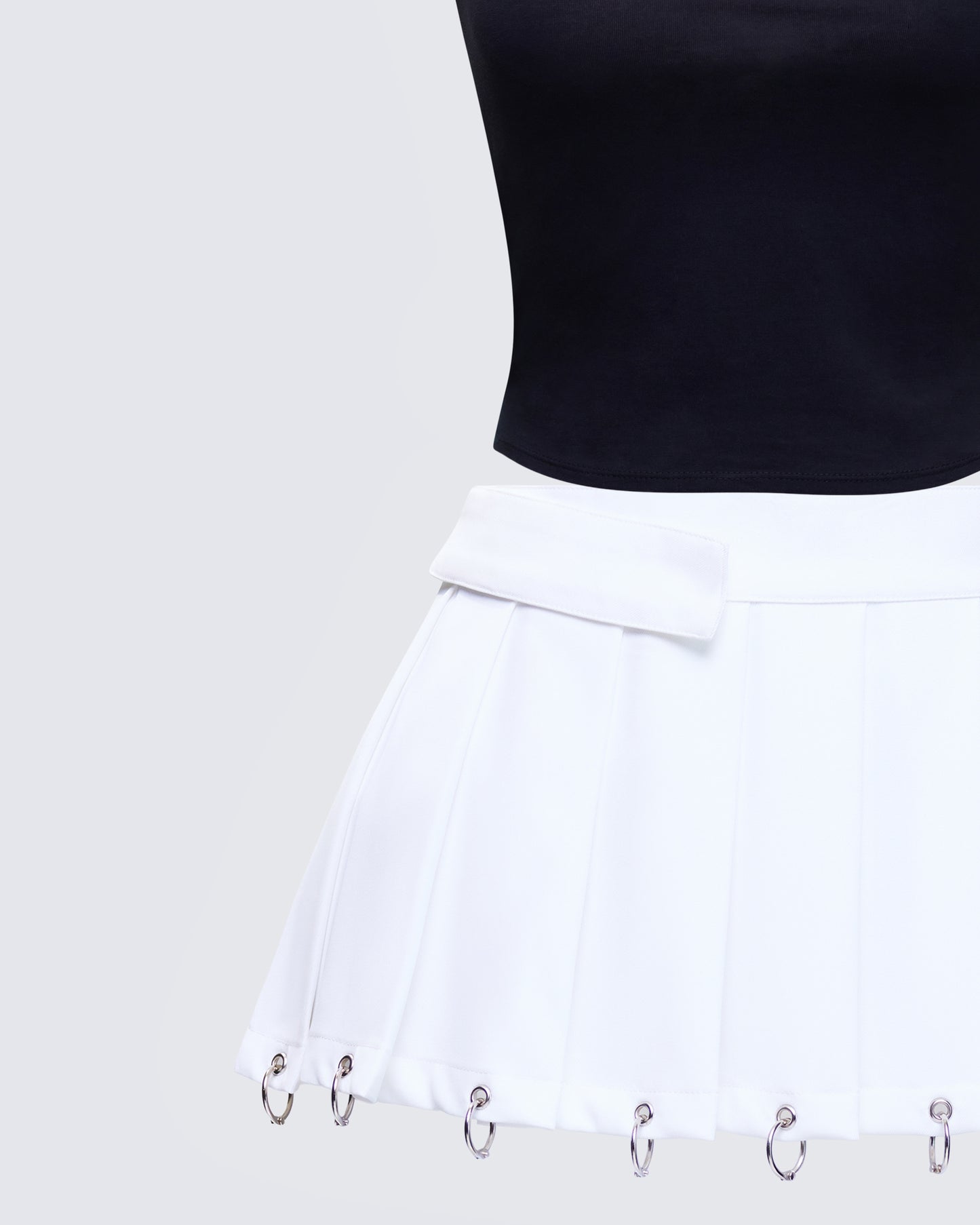 Levi Black Pleated Set