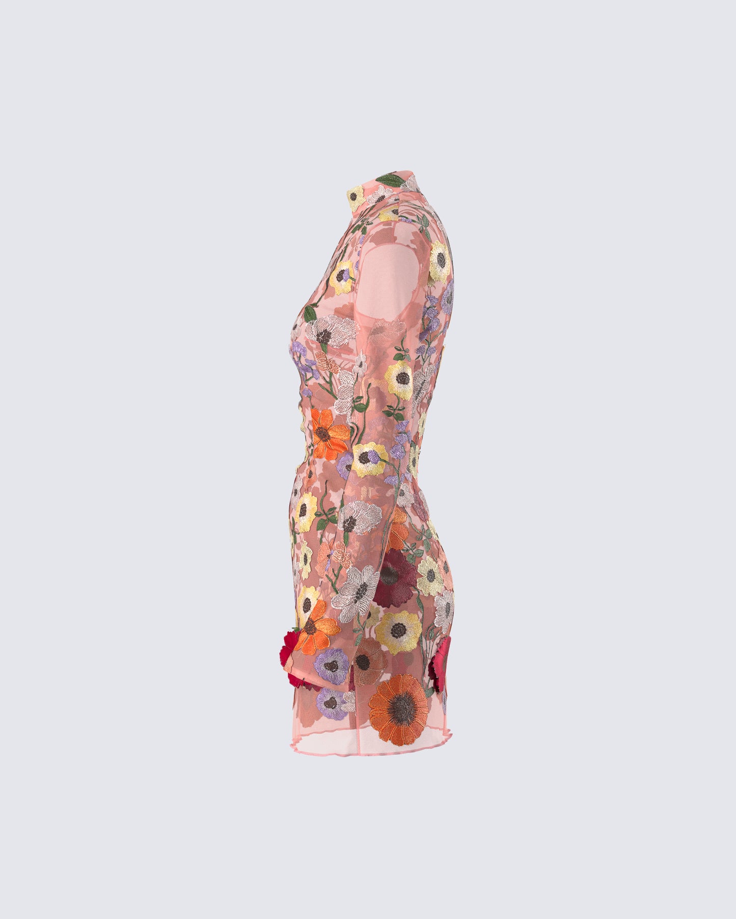 Flora Flower Mini Dress