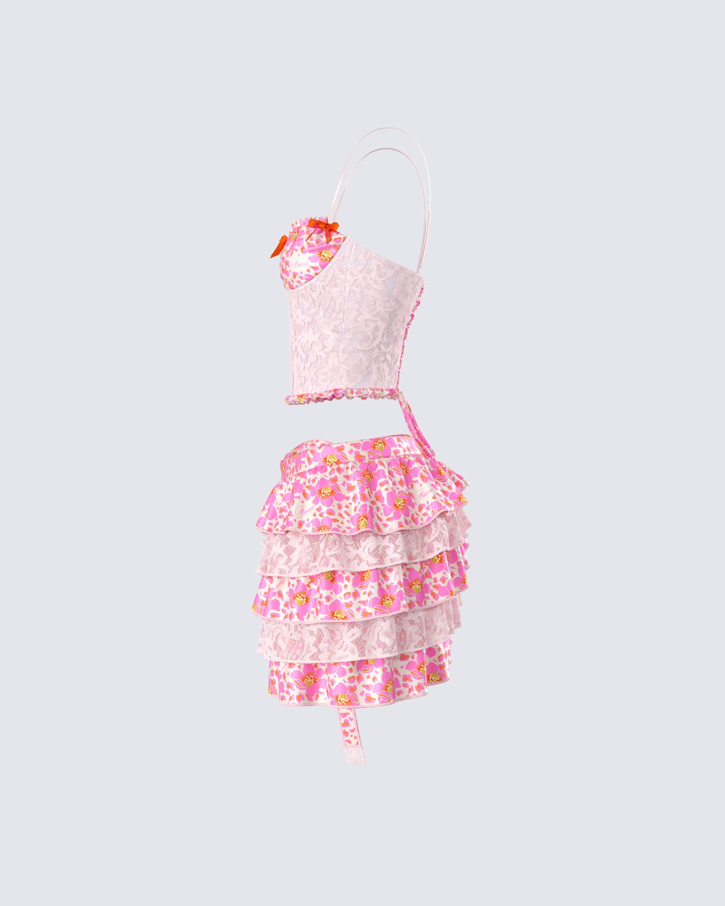 Ana Multi Floral Lace Set