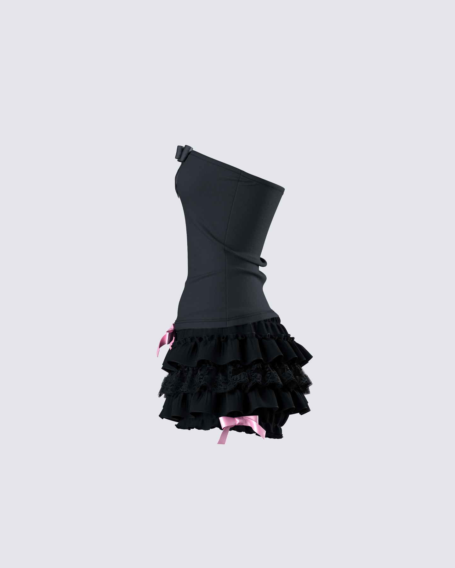 Aloa Noir Ruffle Set