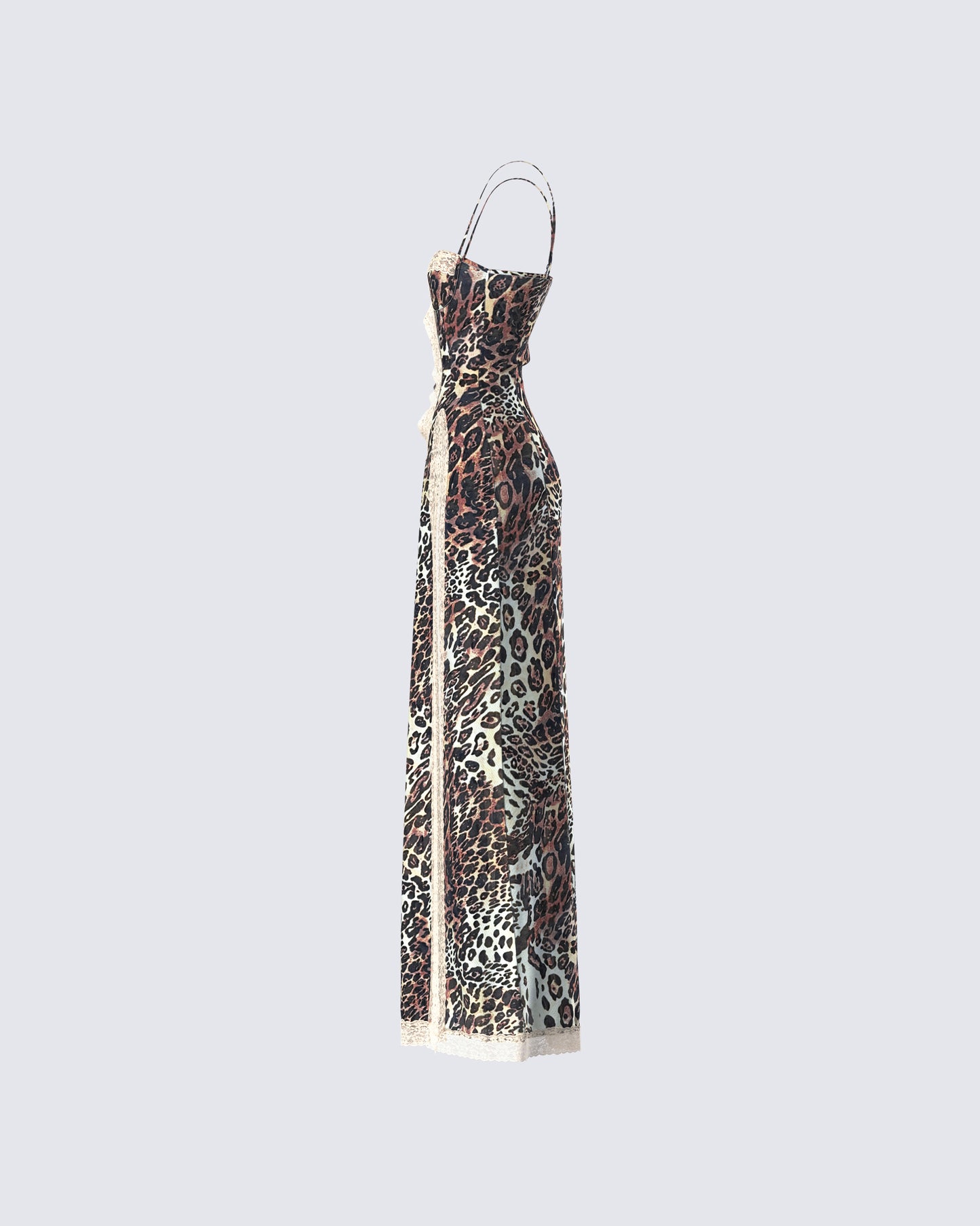 Royan Leopard Print Maxi Dress