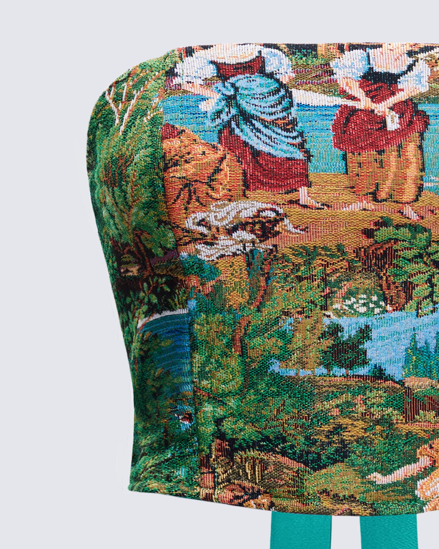Viviette Tapestry Corset Top