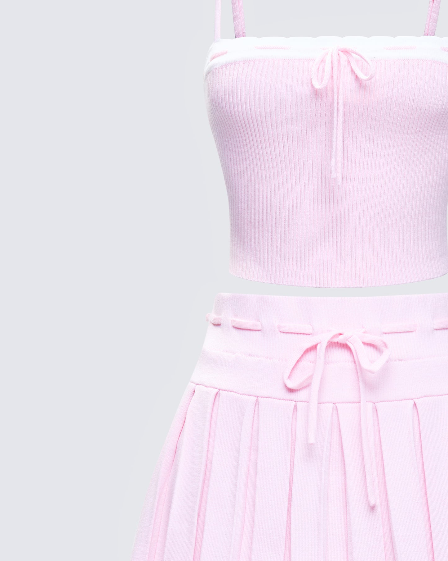 Lucien Pink Knitted Set