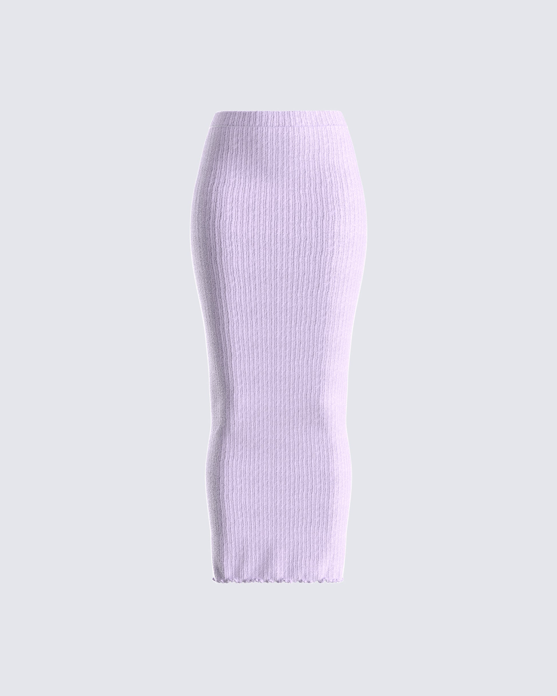 Liberty Lavender Knit Maxi Skirt product front