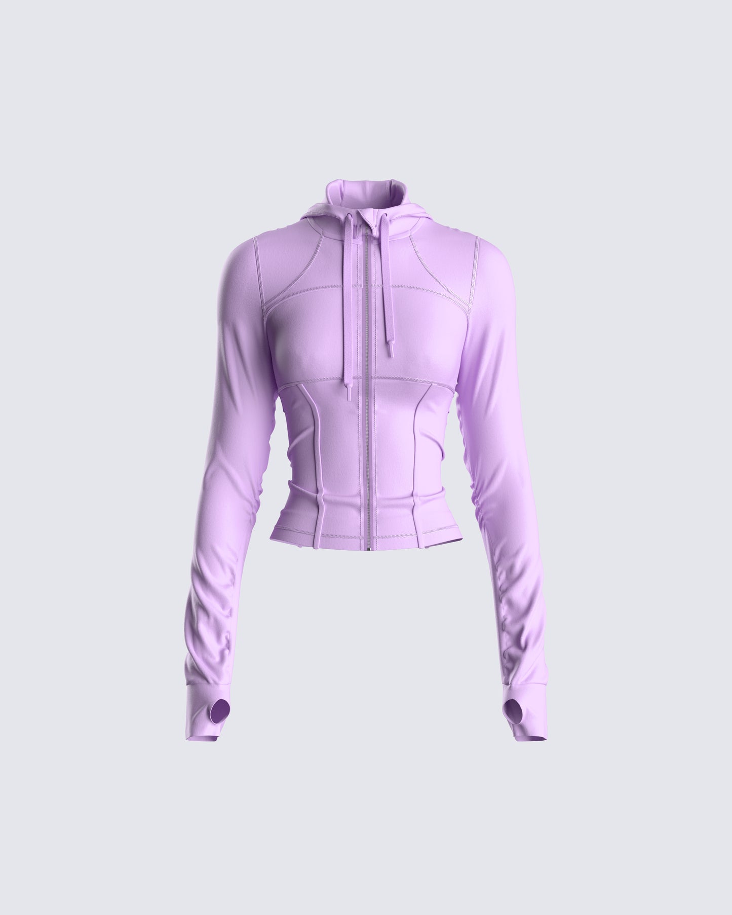 Jasmine Lavender BBL Corset Jacket 3d product front