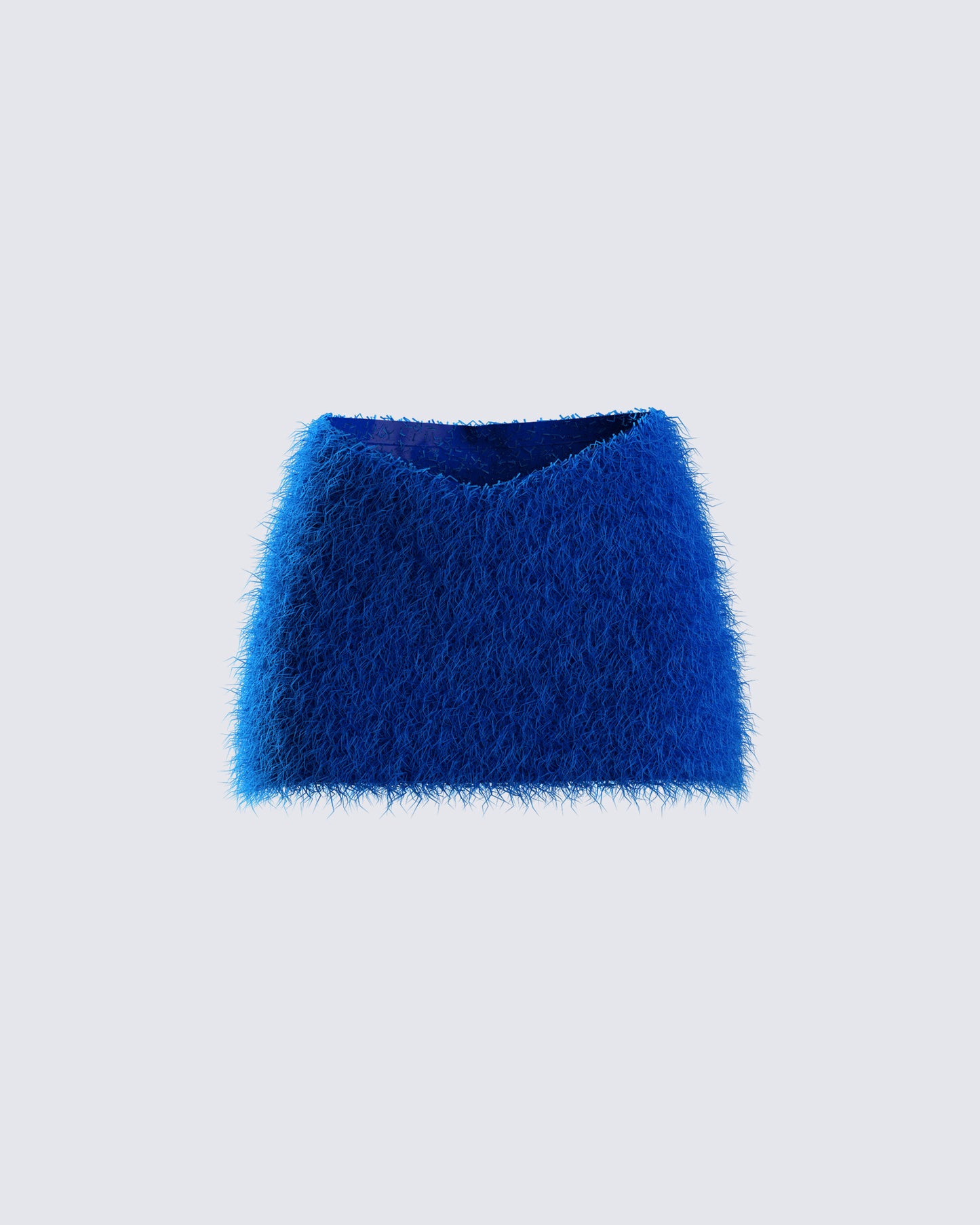 Sierra Blue Fuzzy Skirt
