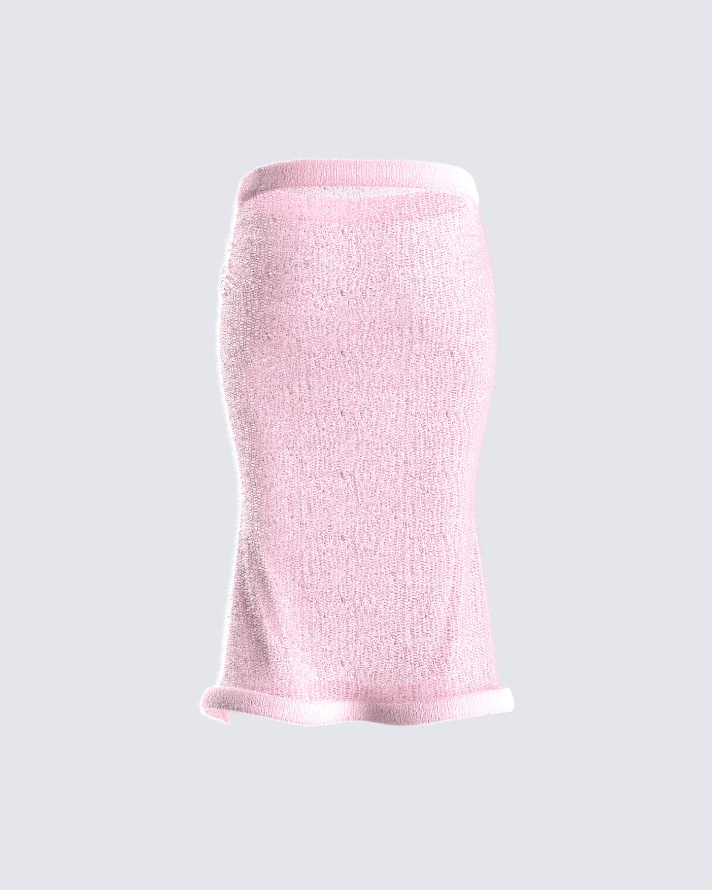 Senga Pink Sweater Midi Skirt
