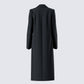 Romilly Black Double Breasted Coat