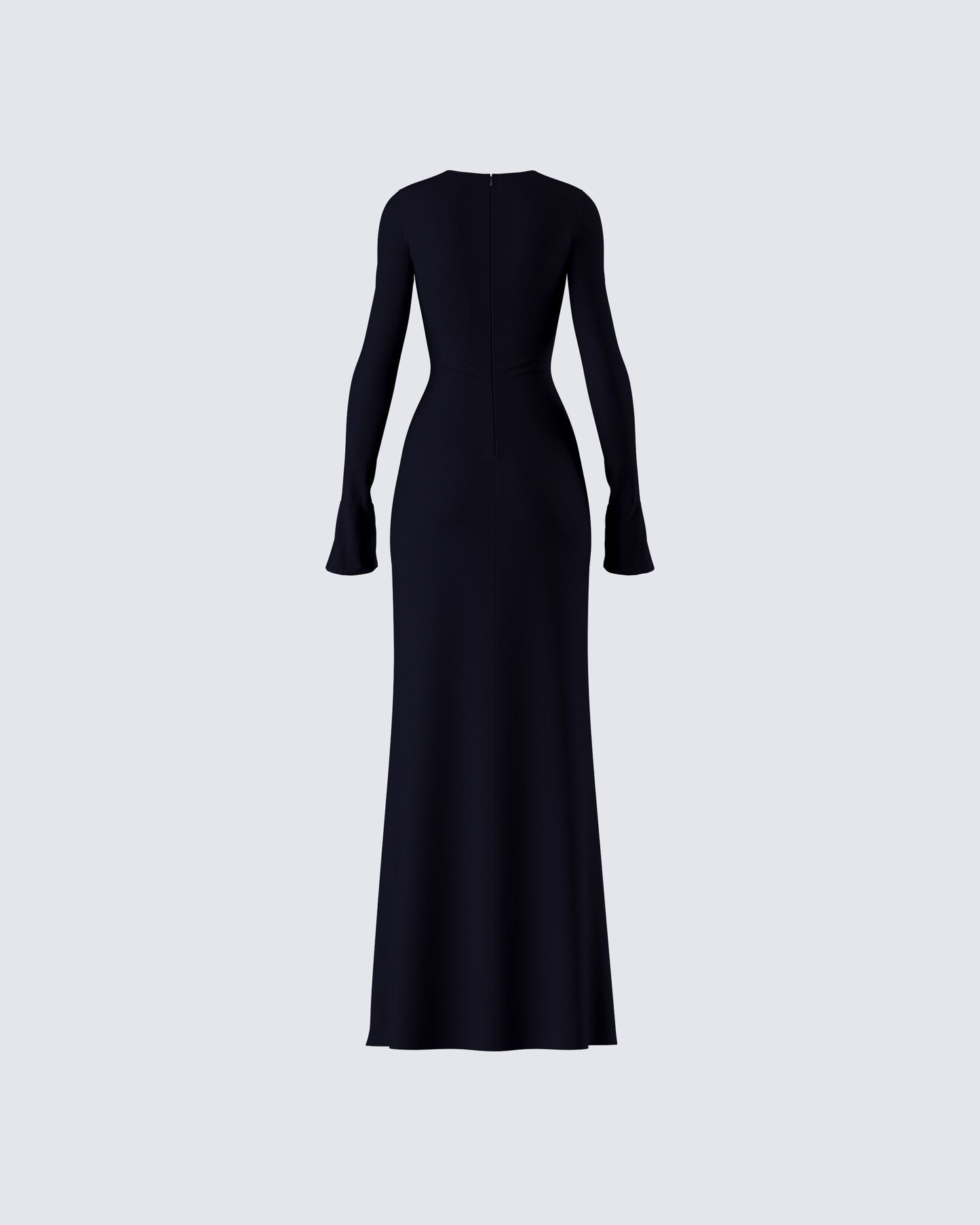 Eda Black Bandeau Maxi Dress