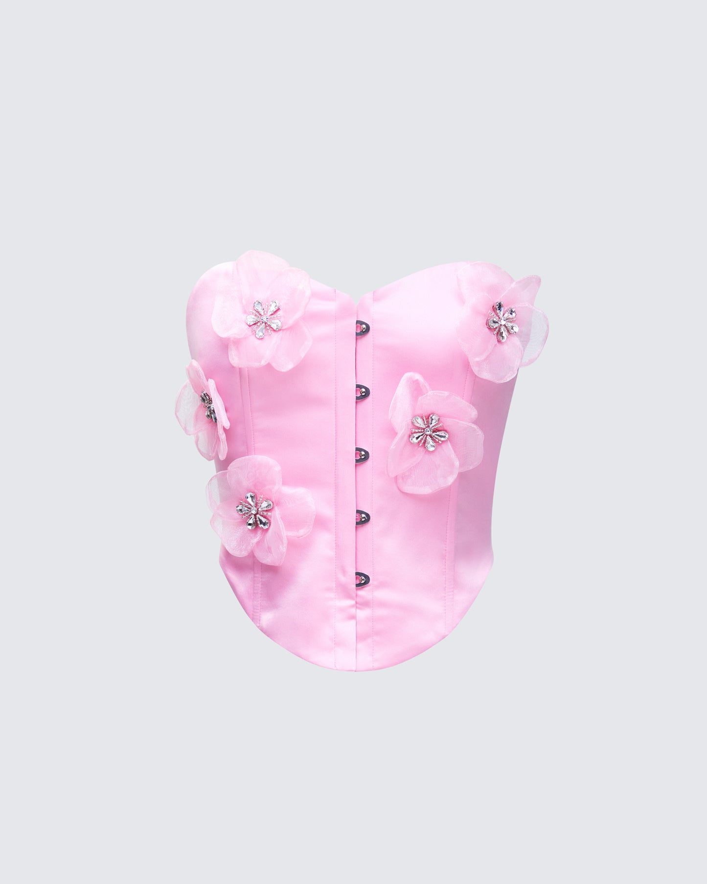 Saranna Pink Flower Corset product front