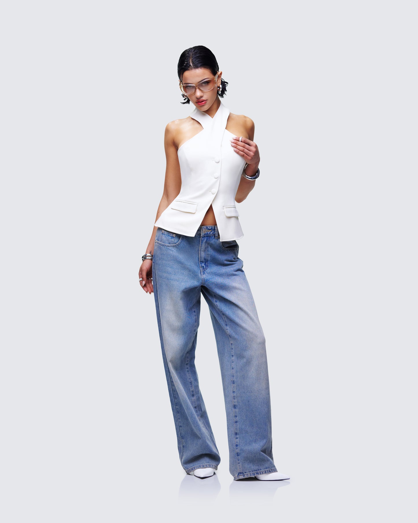 Elina Denim Set