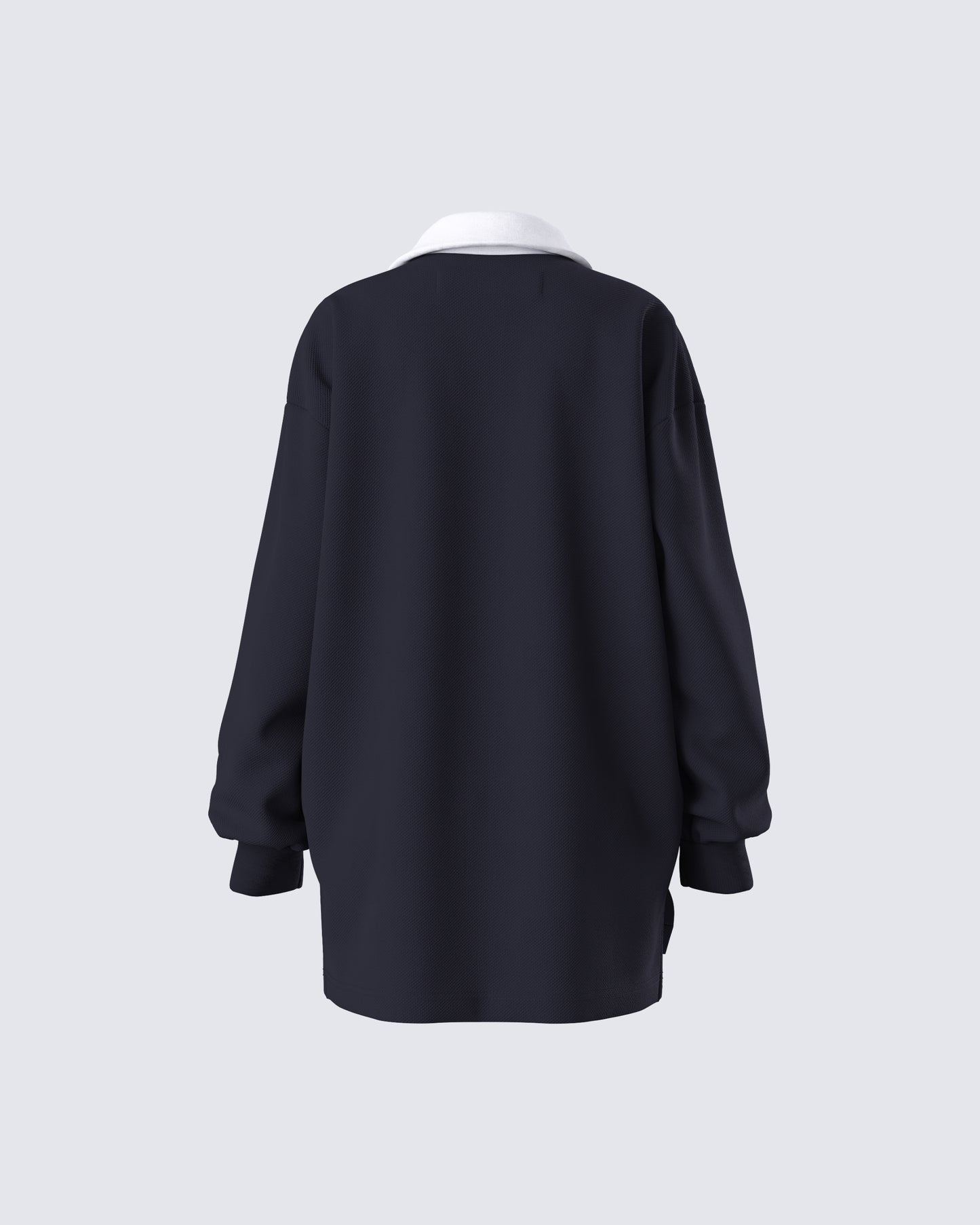 Iden Black Rugby Polo Dress