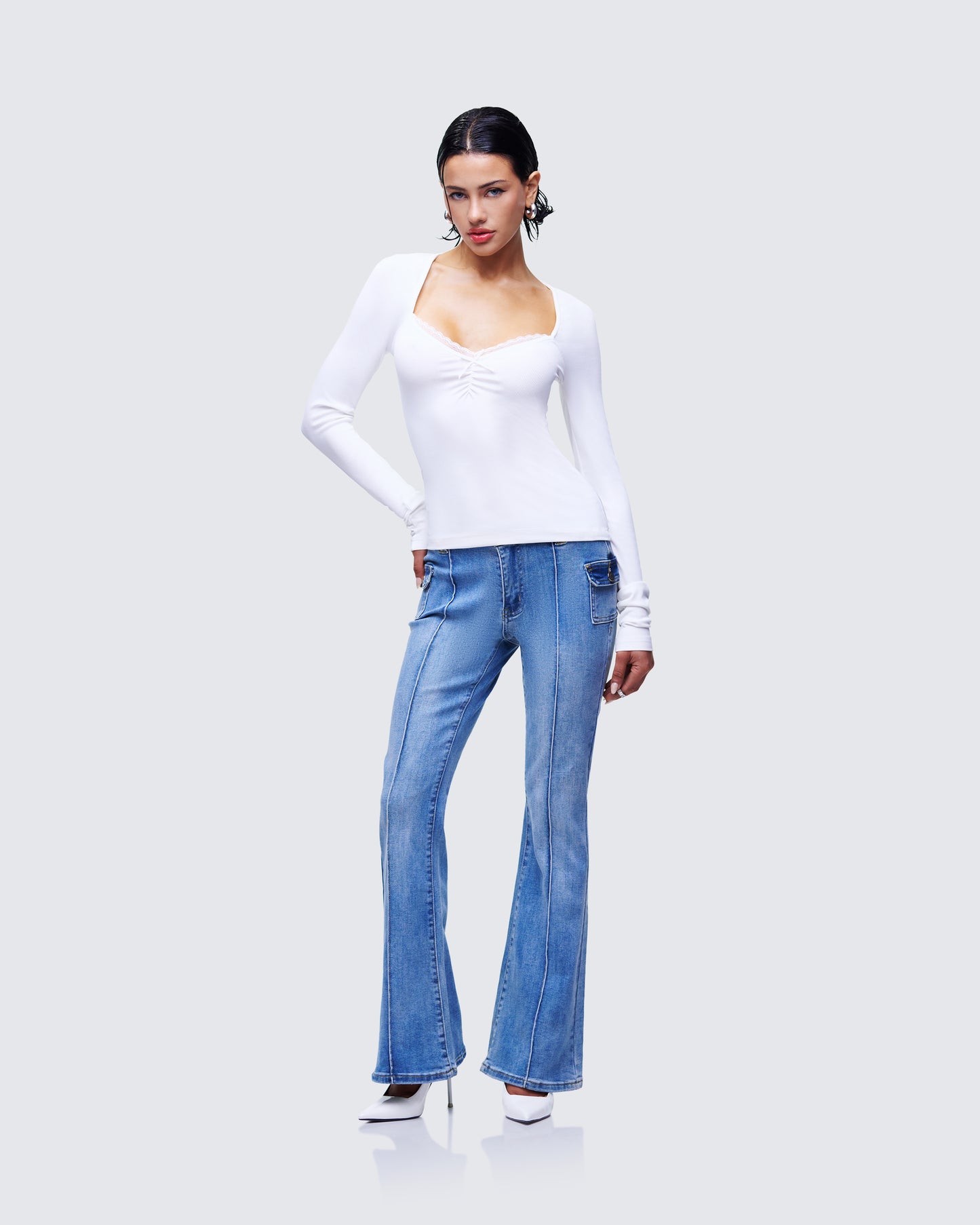 Draya Denim Set