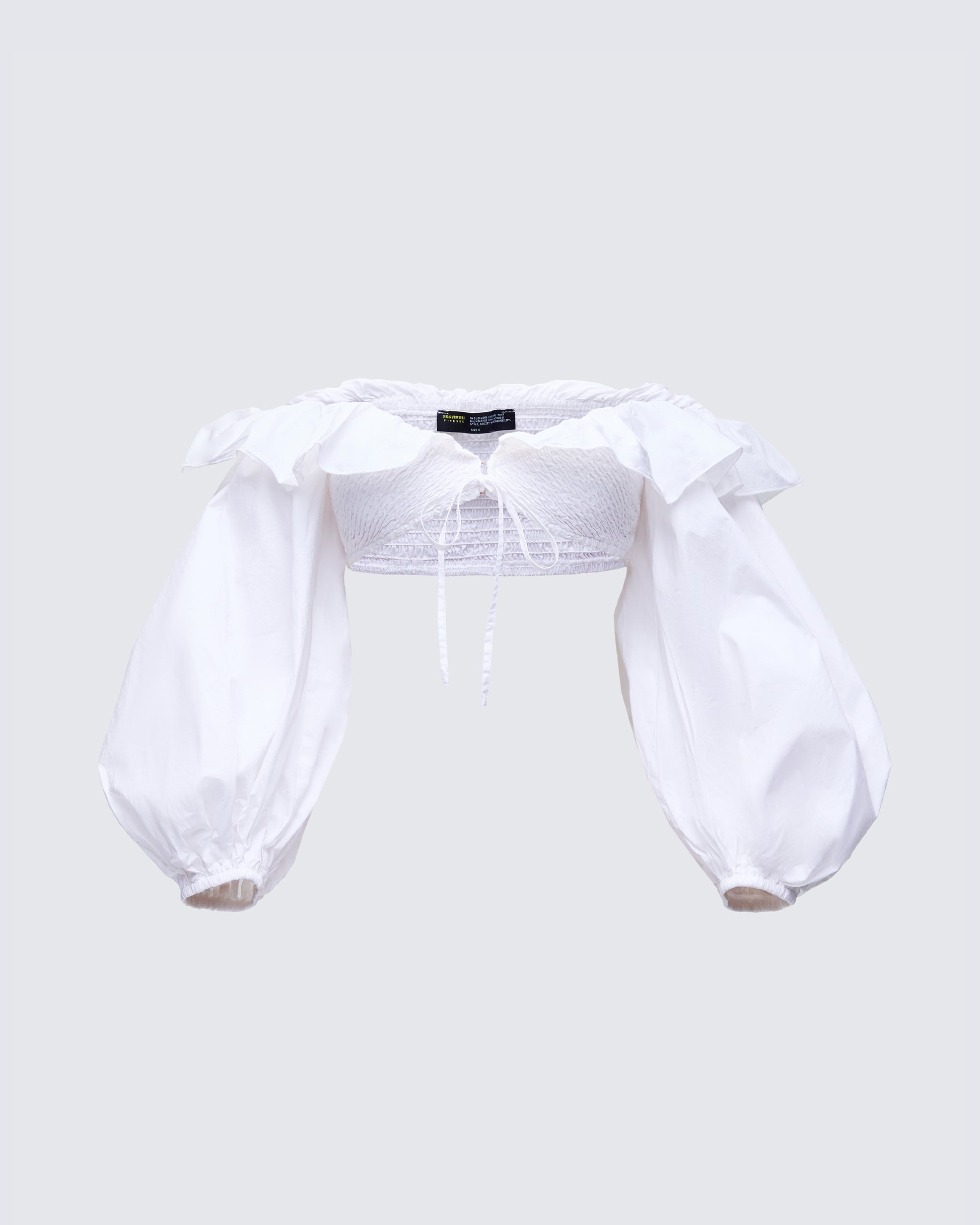 Villi White Off Shoulder Top product front