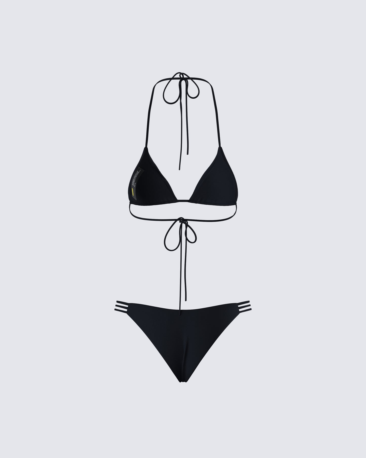 Halsey Black Bikini Set