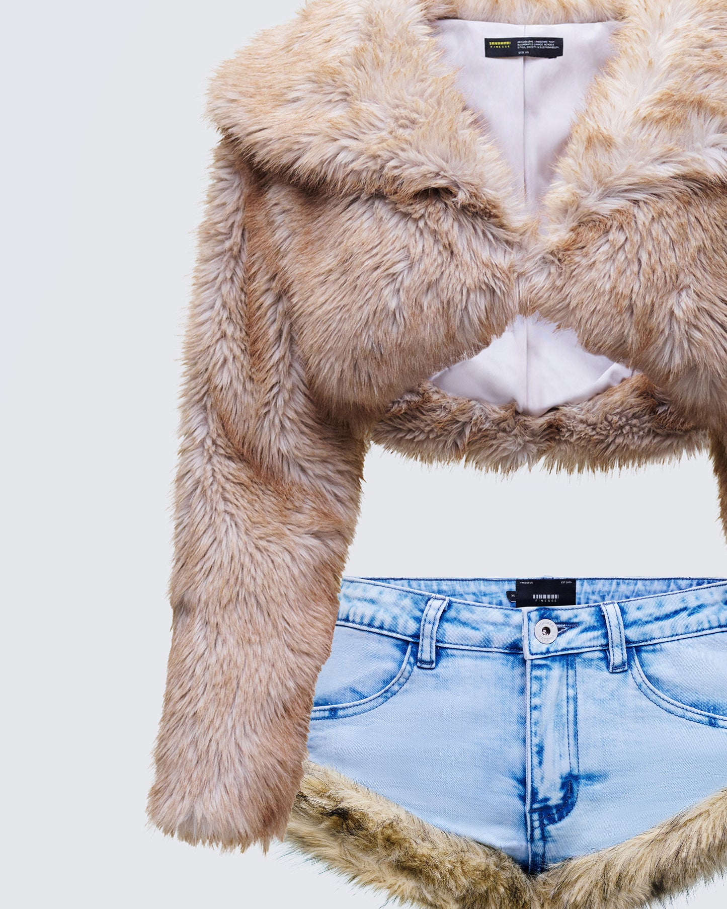 Megari Faux Fur Set β¨