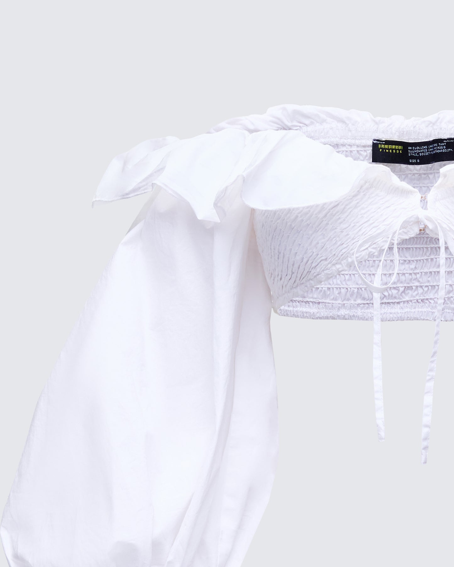 Villi White Off Shoulder Top