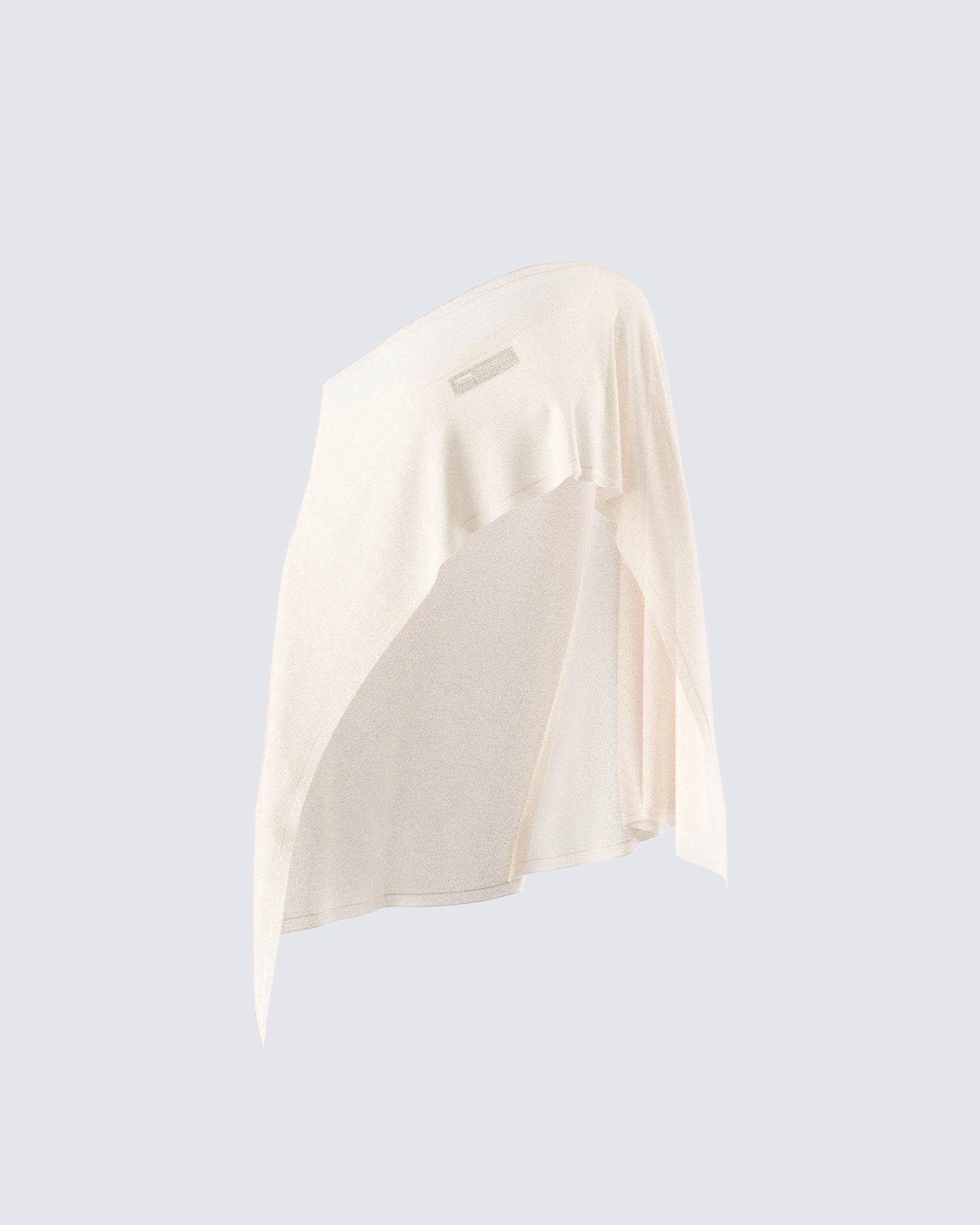 Zoella Ivory Off Shoulder Poncho product front