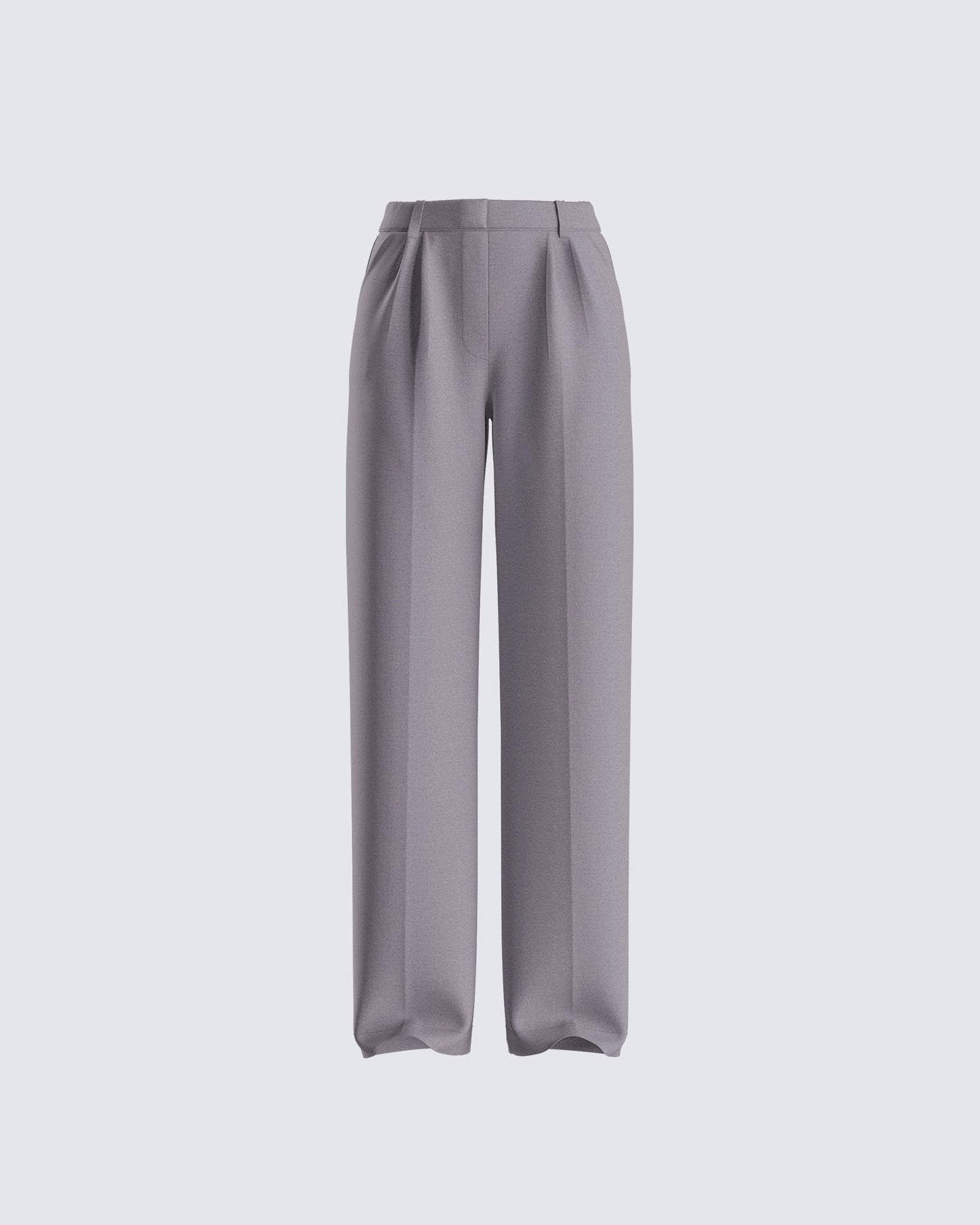 Reese Grey Tailored Pants 3d product front
