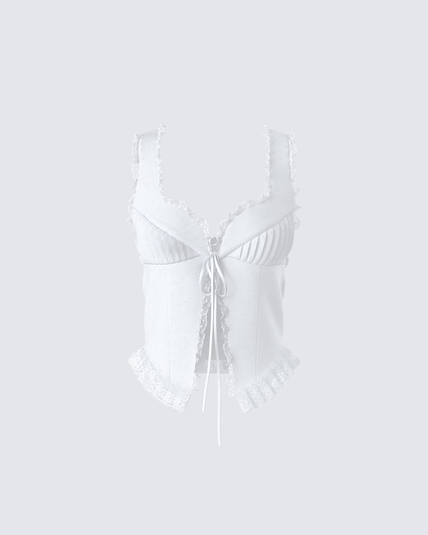Briar Ivory Lace Camisole product front