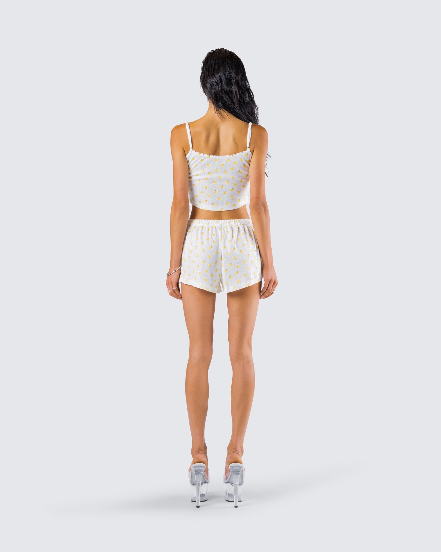 Jordana Ivory Duck Print Set