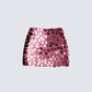 Philo Pink Sequin Mini Skirt