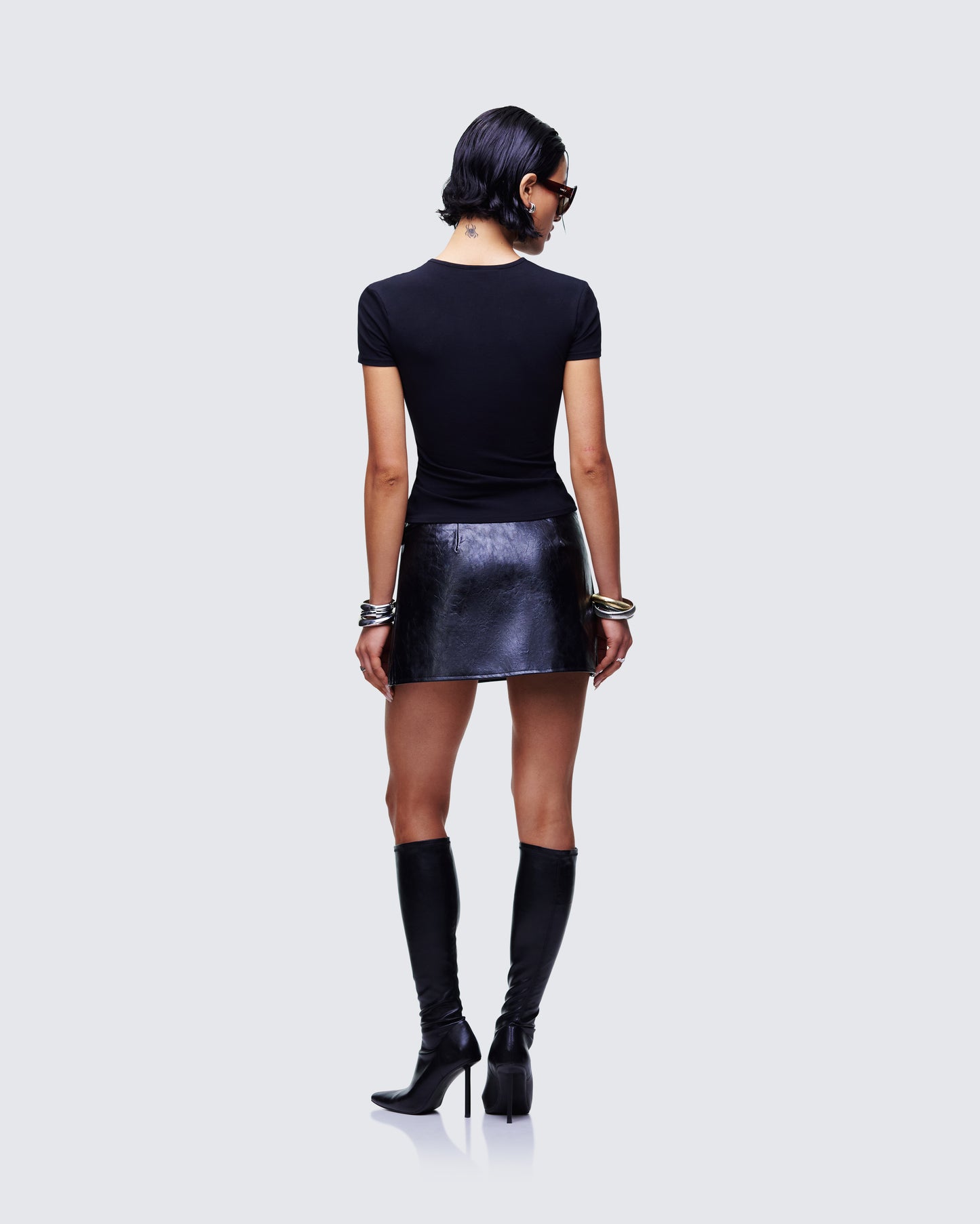 Drea Black Leather Set β¨