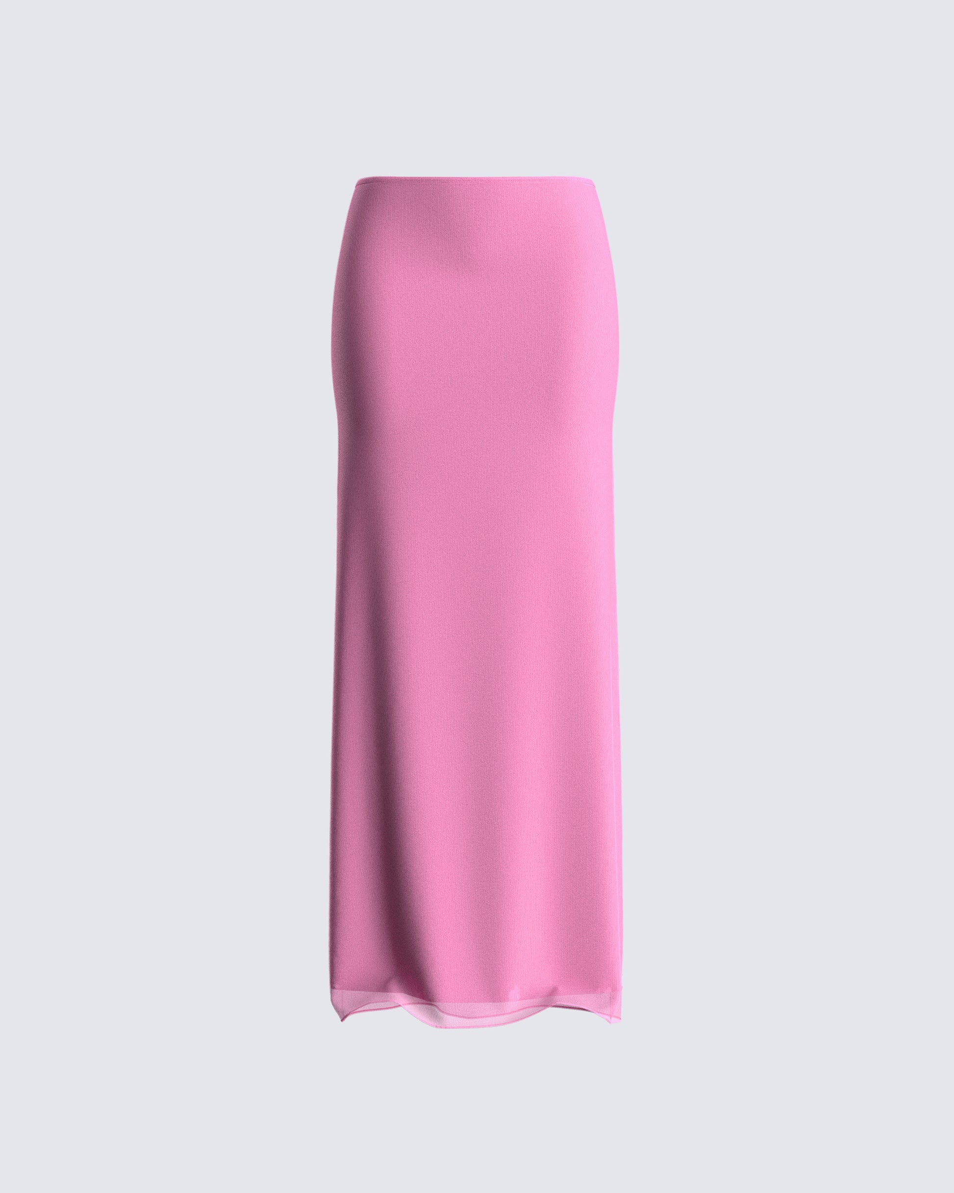 Vianka Pink Maxi Skirt 3d product front