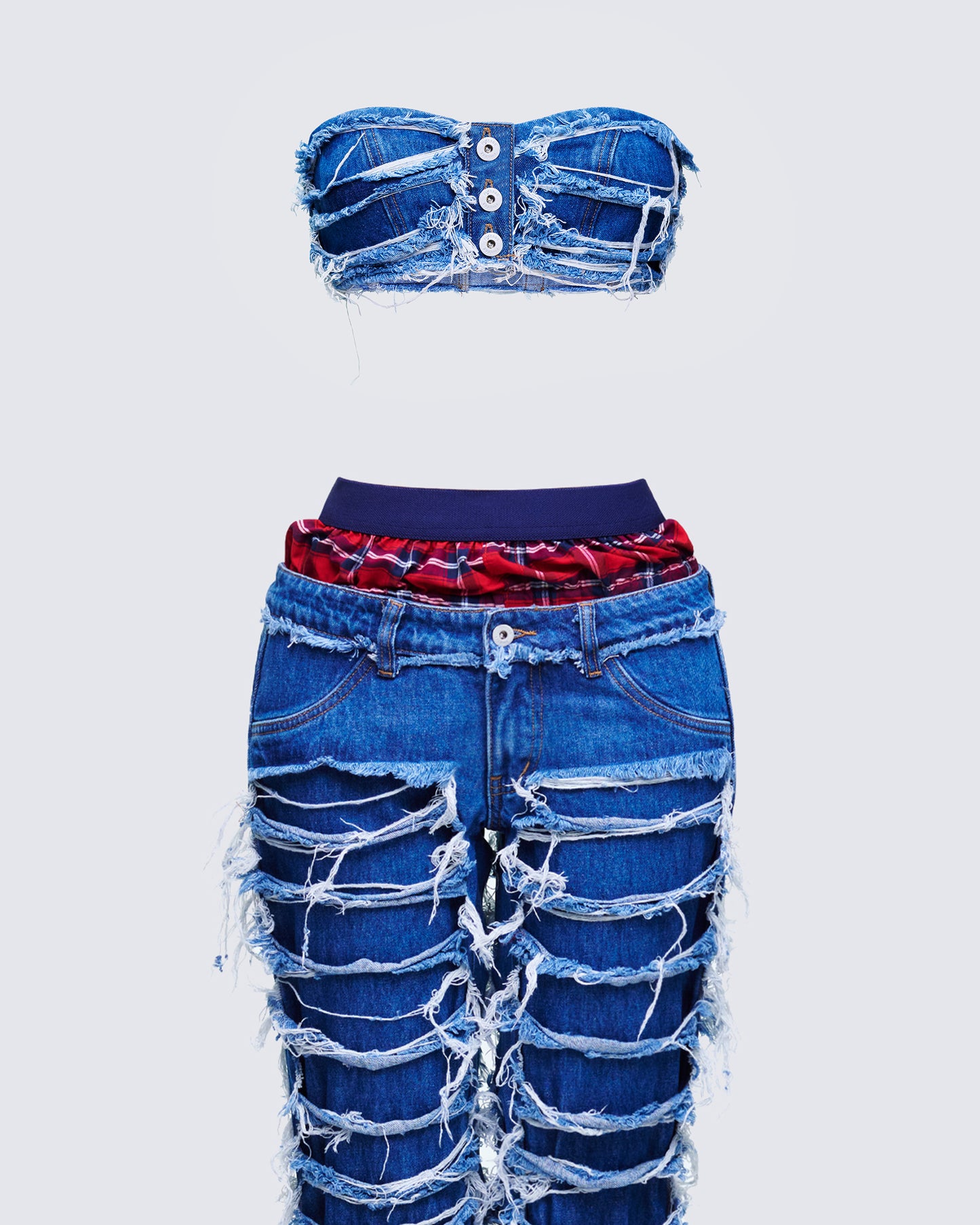 Katria Denim Set β¨