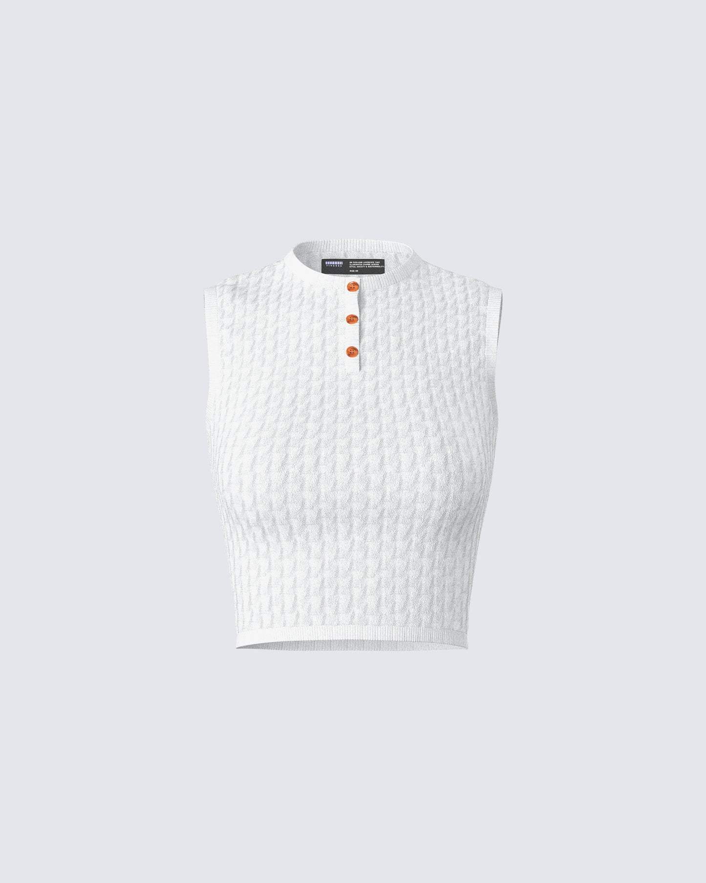 Heidi Ivory Sweater Pattern Top