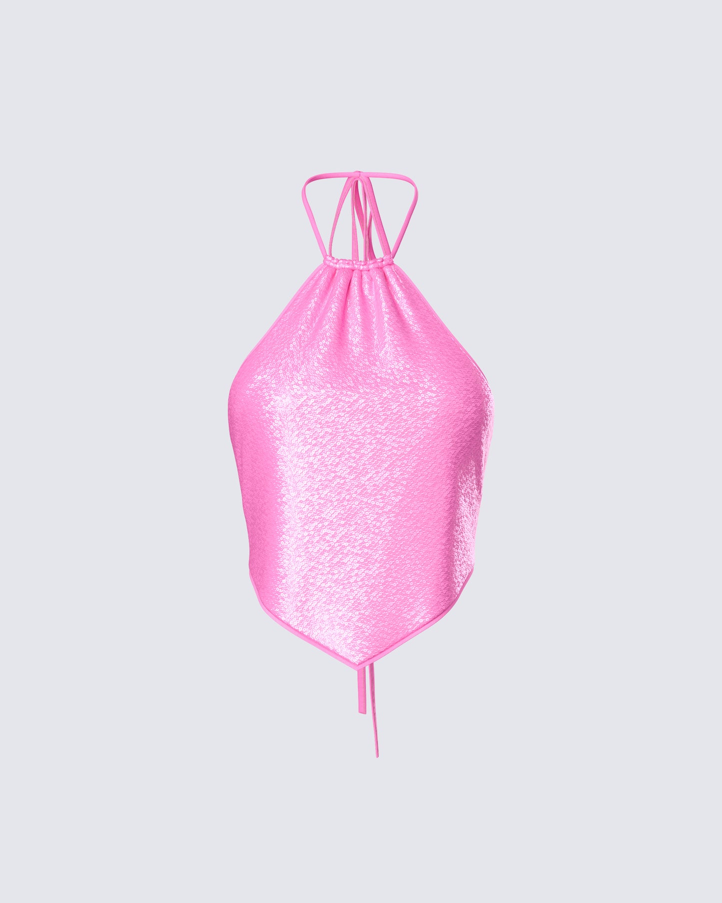 Courtney Pink Sequin Top product front